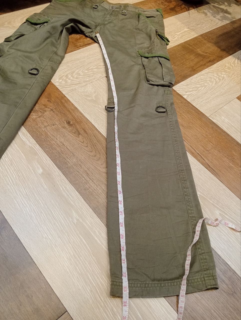 Tornado Mart TORNADO MART JAPAN FLARED CARGO PANTS Size US 31 - 13 Thumbnail