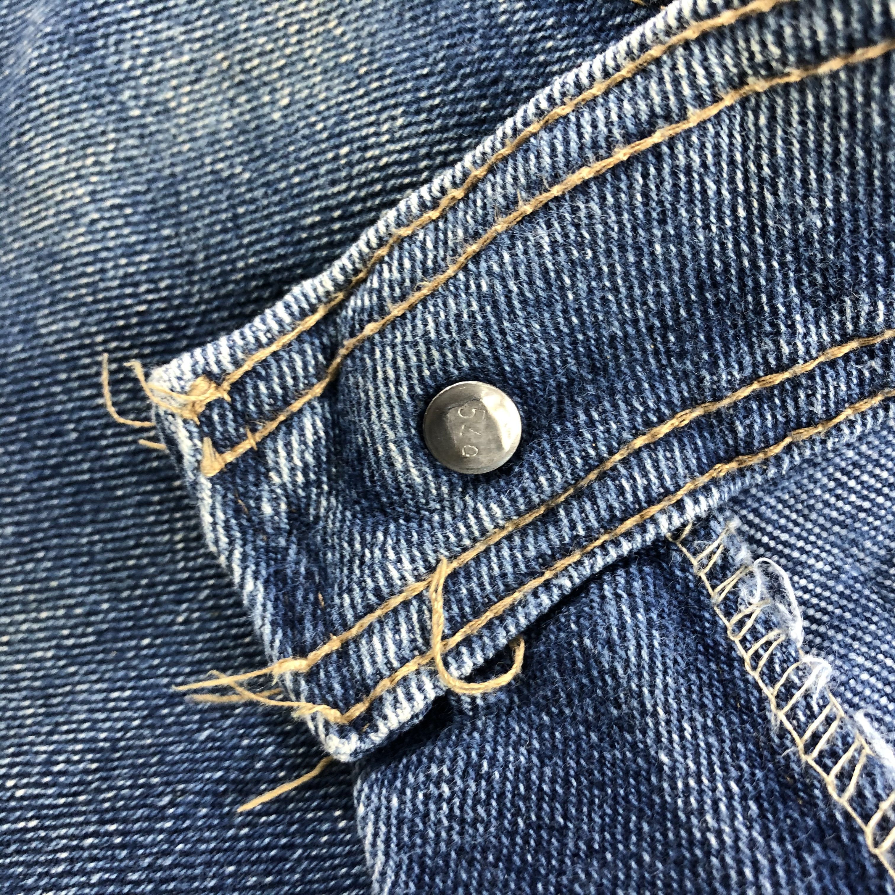 Levi's Vintage Blue Wash Levis Jeans-J2161 Size US 36 / EU 52 - 11 Thumbnail