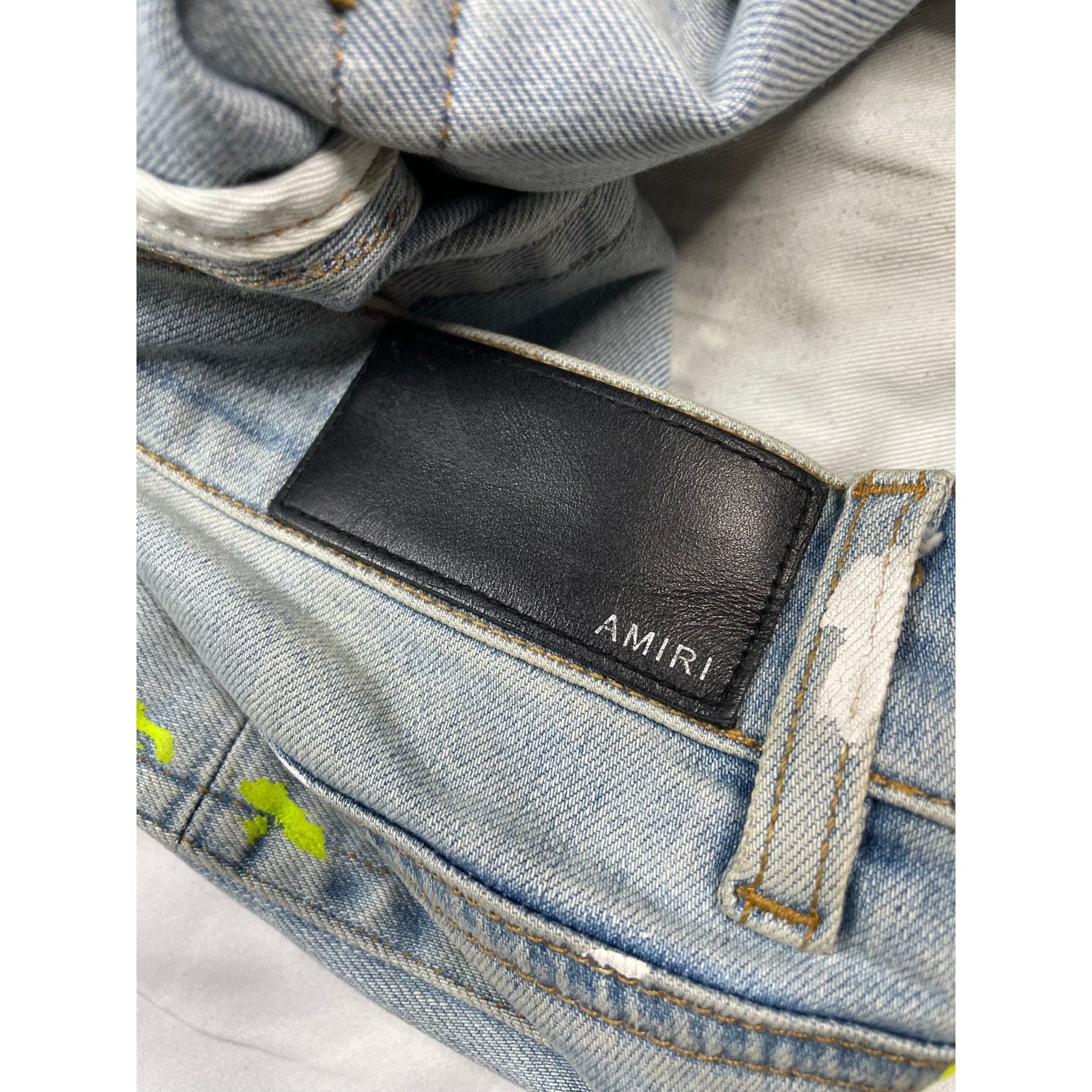 Amiri Amiri Jeans Light Wash Neon Stripe 36 Size US 36 / EU 52 - 5 Thumbnail