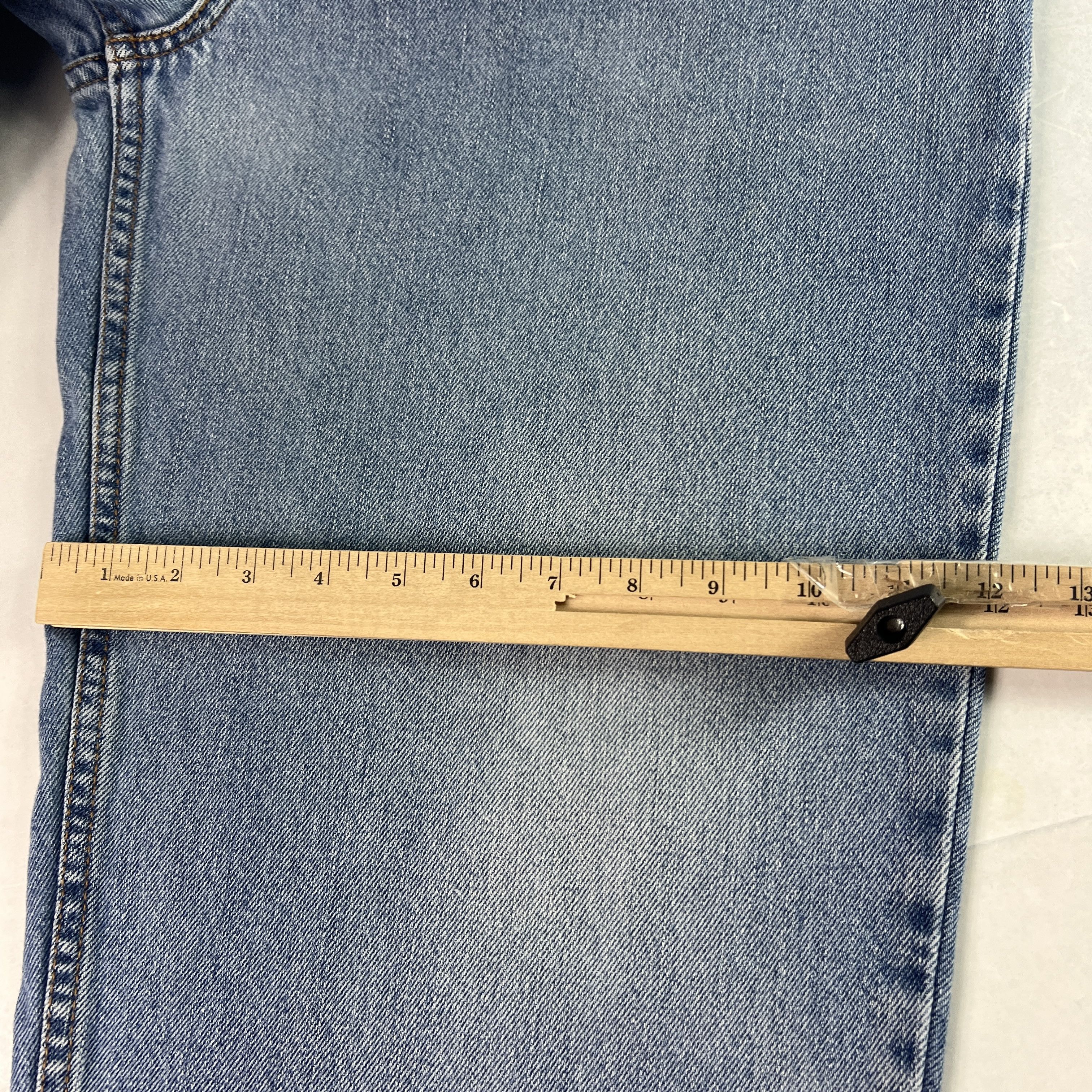 Levi's Y2K Levi's Jeans 560 Comfort Loose Fit Tapered Blue Denim Size US 34 / EU 50 - 20 Thumbnail