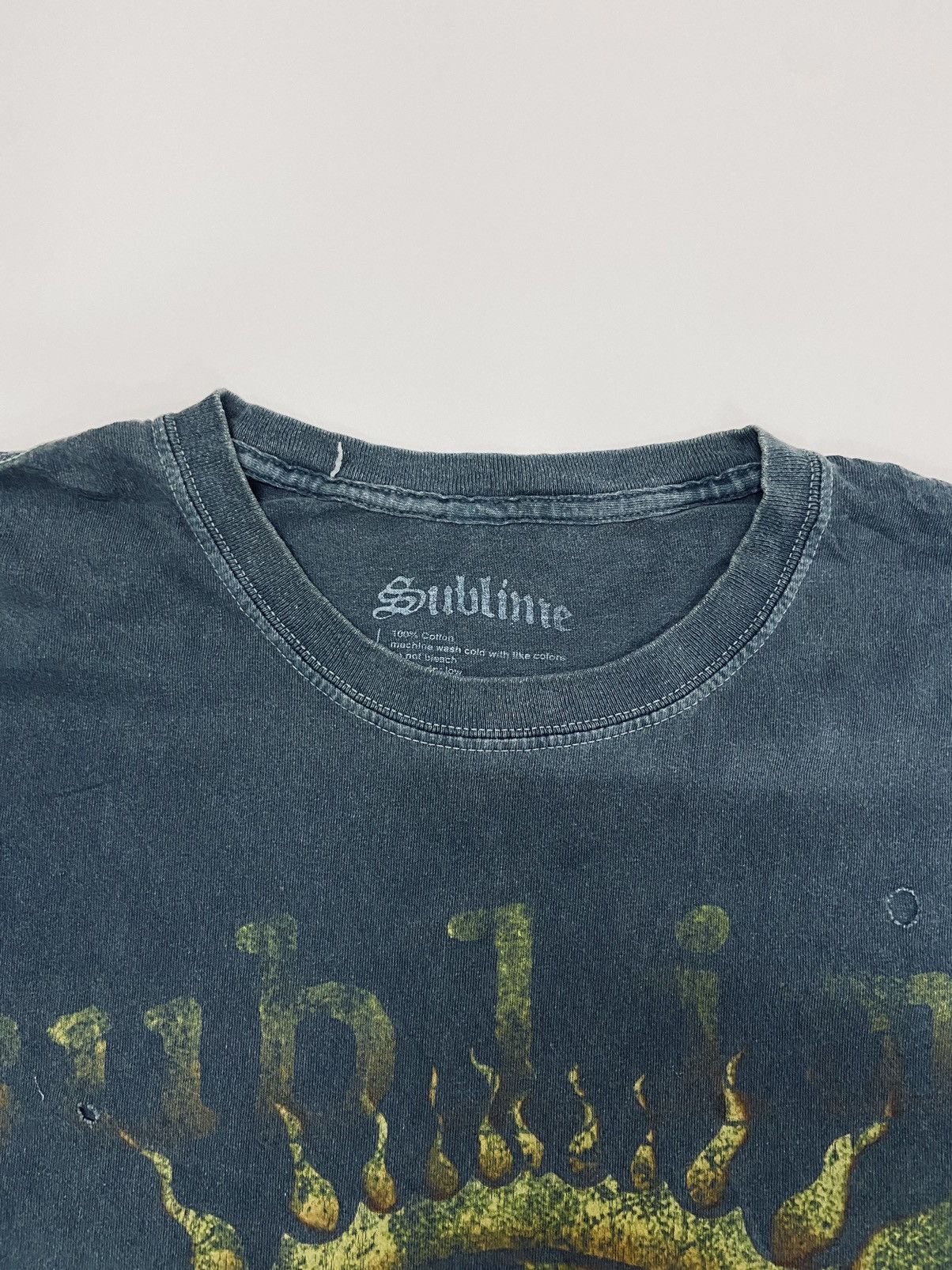 Band Tees DISTRESSED SUBLIME TEE Size US XXL / EU 58 / 5 - 10 Thumbnail