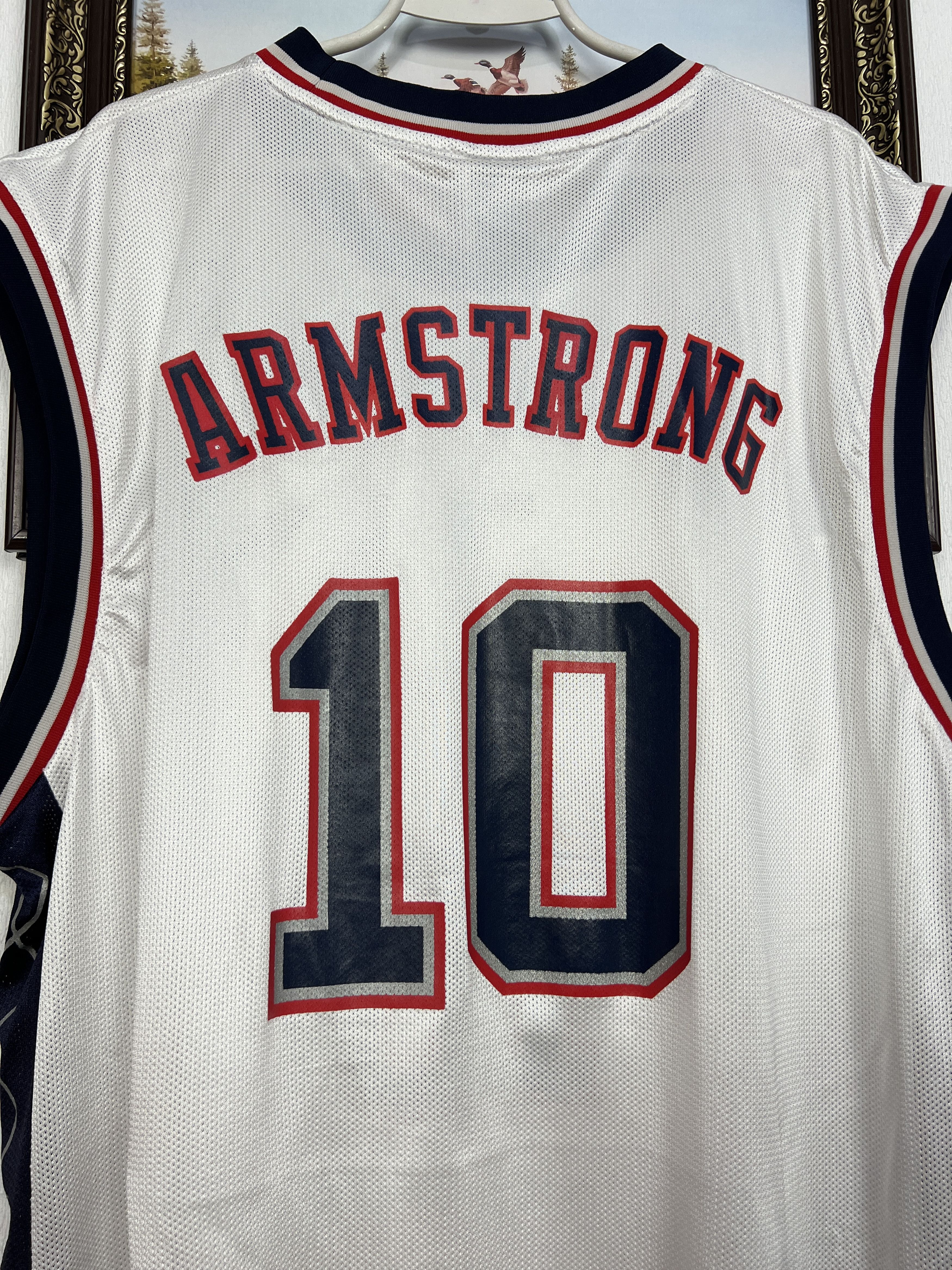 Adidas Vintage NBA New Jersey Nets #10 Armstrong Jersey Trikot Size US XXL / EU 58 / 5 - 9 Thumbnail
