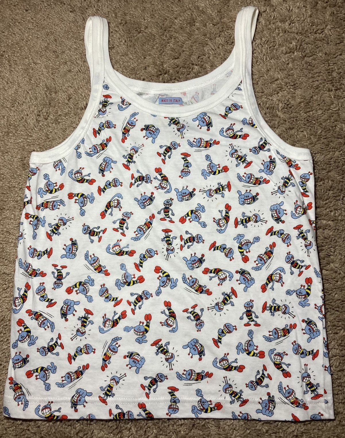W&LT SS96 W&LT Puk-Puk Tank Top Strap 1996 90s Beirendonck Print Size US S / EU 44-46 / 1 - 1 Thumbnail