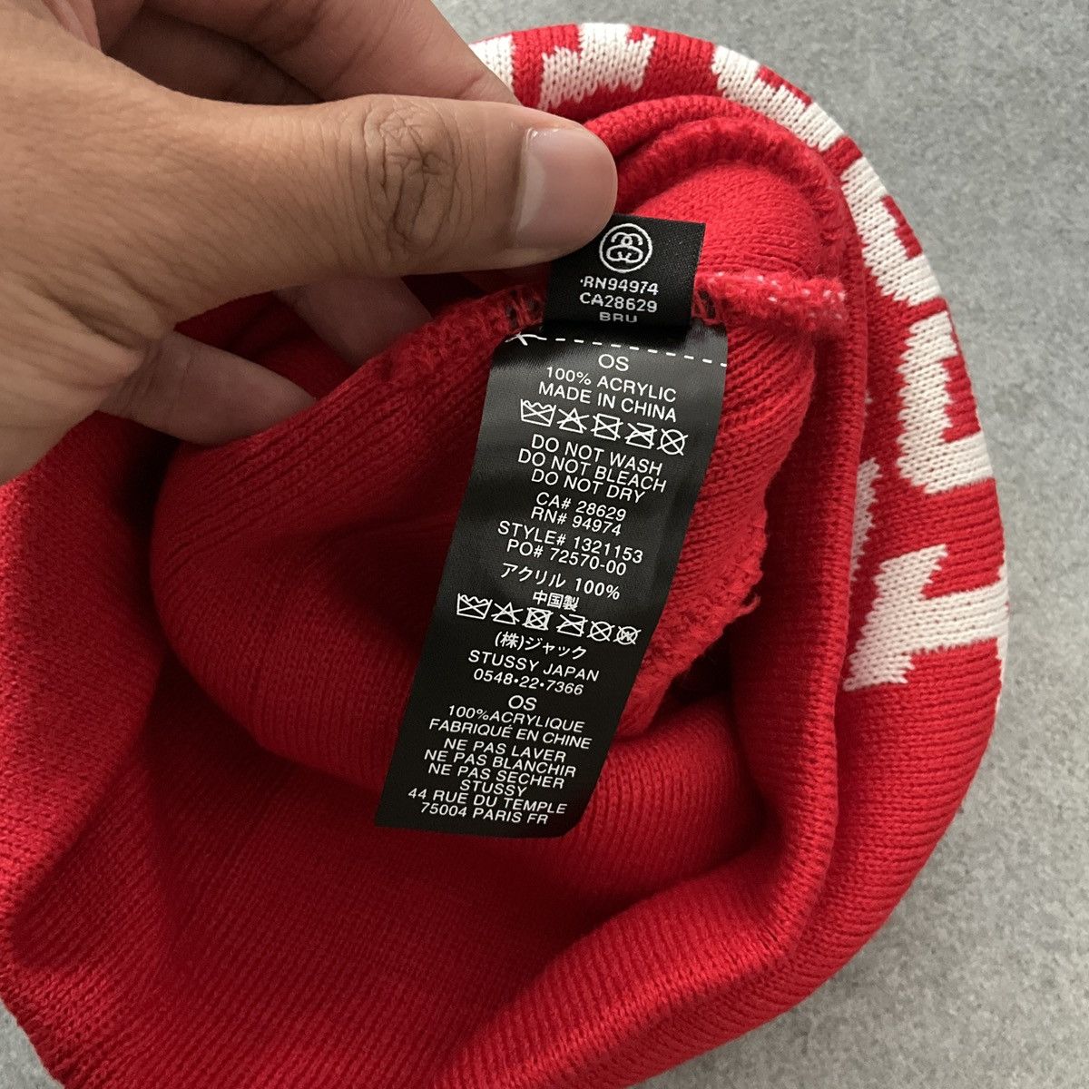 Hat Club Stussy Beanie Hat Size ONE SIZE - 4 Thumbnail