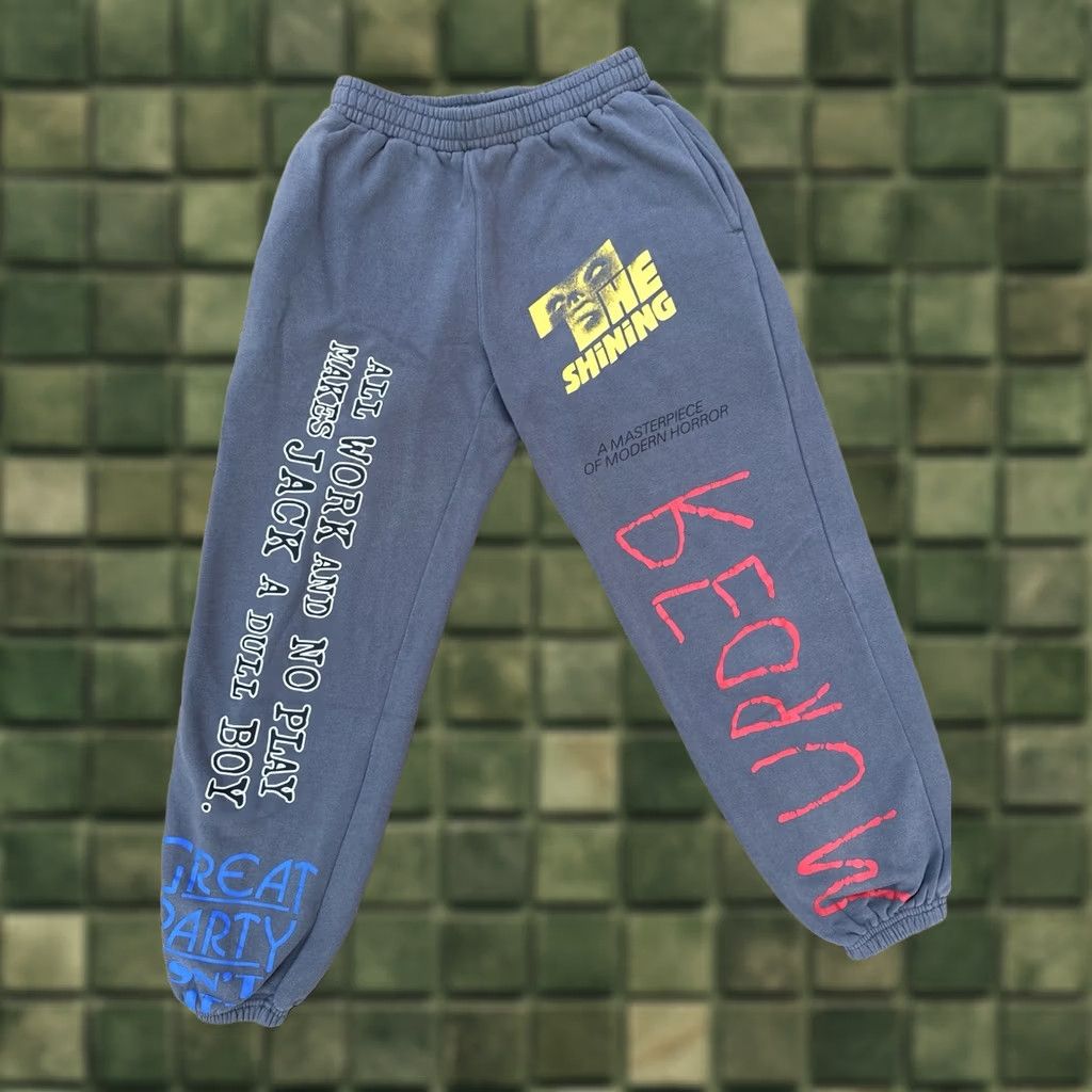 Vintage Dumbgood The Shining Sweatpants Horror Movie Kubrick Joggers XS Women Gray Size 26" / US 2 / IT 38 - 1 Thumbnail