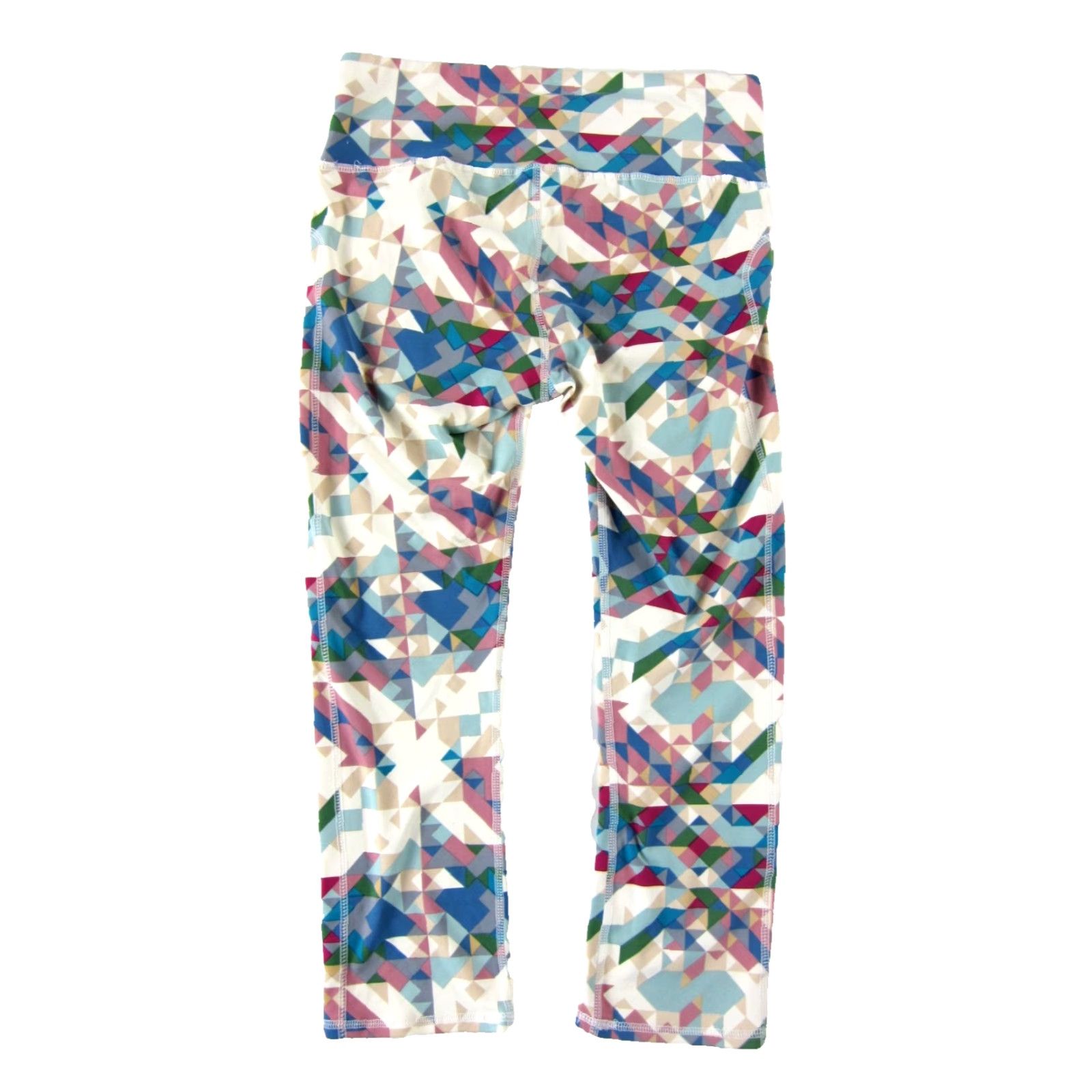 Threads 4 Thought Threads 4 Thought Leggings M Geometric Stretch Yoga Workout Pink Size 32" / US 10 / IT 46 - 2 Thumbnail