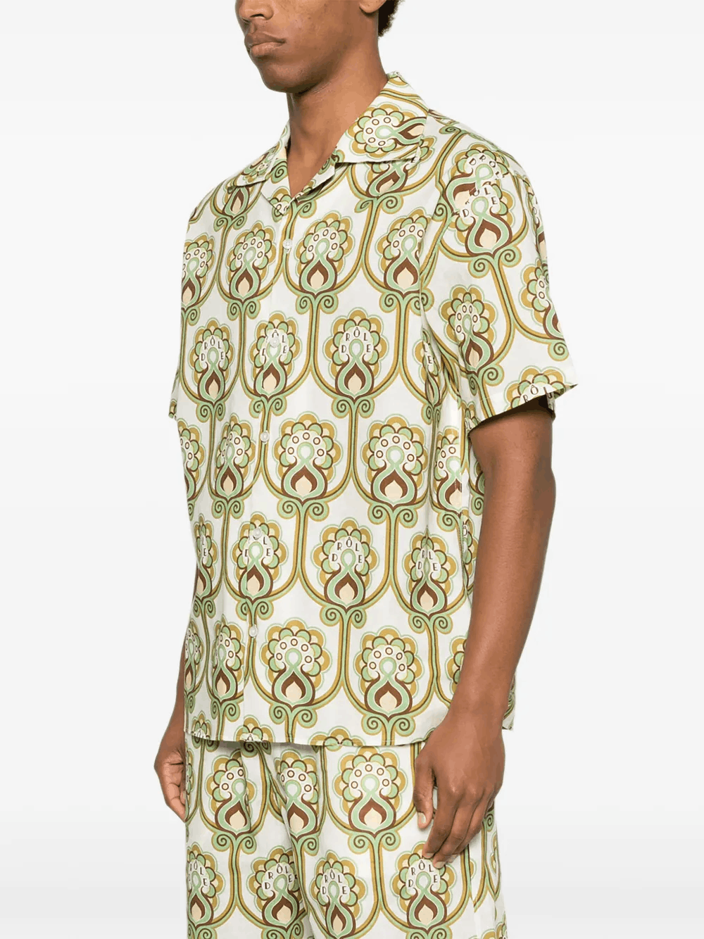 Other Floral Print Shirt – Fresh Botanical Casual Statement Style Size US M / EU 48-50 / 2 - 1 Thumbnail