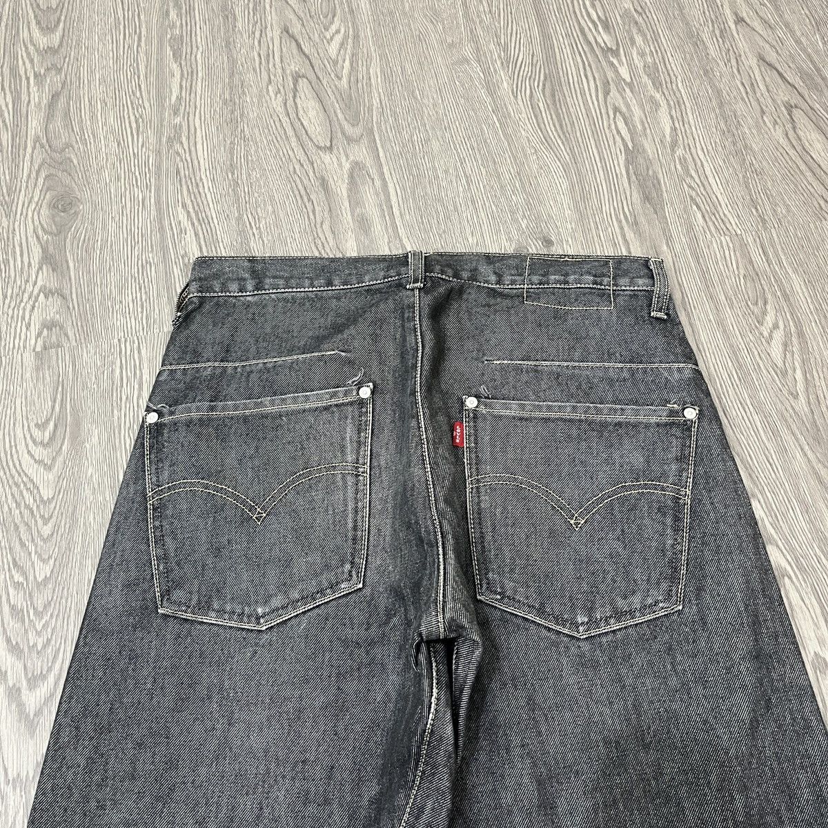 Engineered Garments × Levi's 2000s Levi's Engineered Twisted Seams Jeans 32x32 Size US 31 - 10 Thumbnail