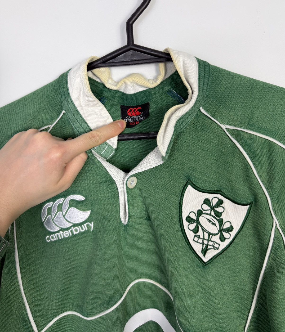 Canterbury of New Zealand Canterbury Ireland 2006 Vintage Rugby Jersey Size US M / EU 48-50 / 2 - 3 Thumbnail