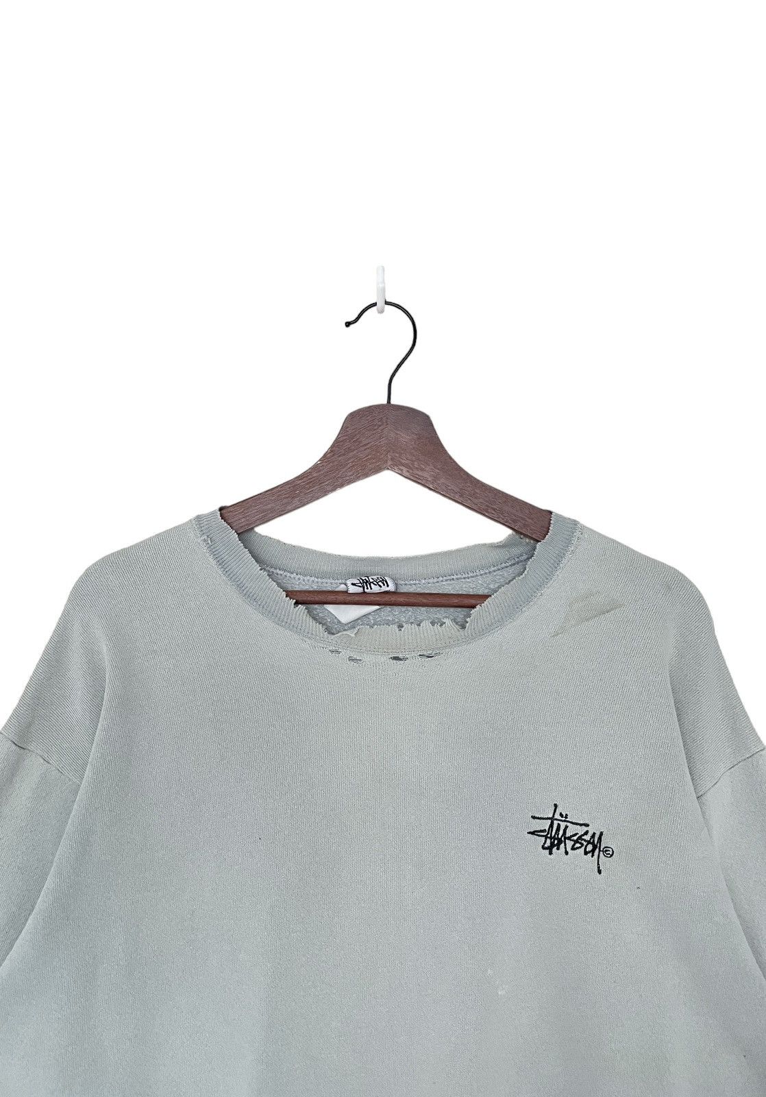 Stussy × Vintage Vintage Brand Stussy Made In Usa Sweatshirt 1980s Size US L / EU 52-54 / 3 - 6 Thumbnail