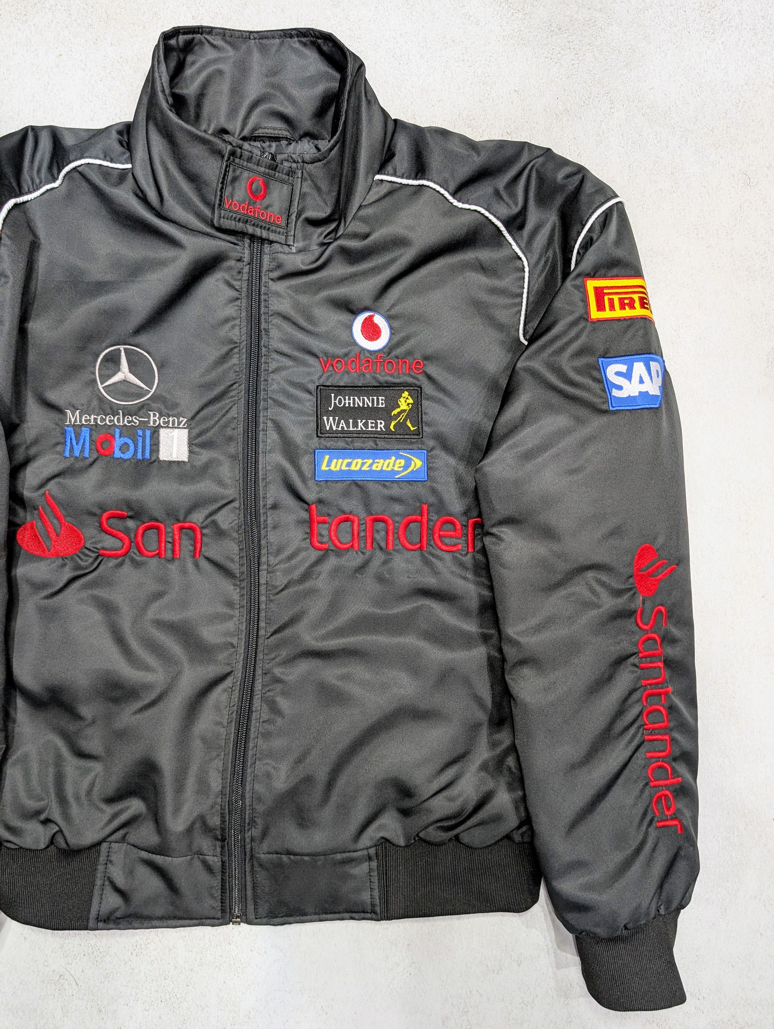 Japanese Brand 💀🏎️ MERCEDES 🔥🔥 BENZ Unisex Adults Racing Jacket Coats Size US S / EU 44-46 / 1 - 3 Thumbnail