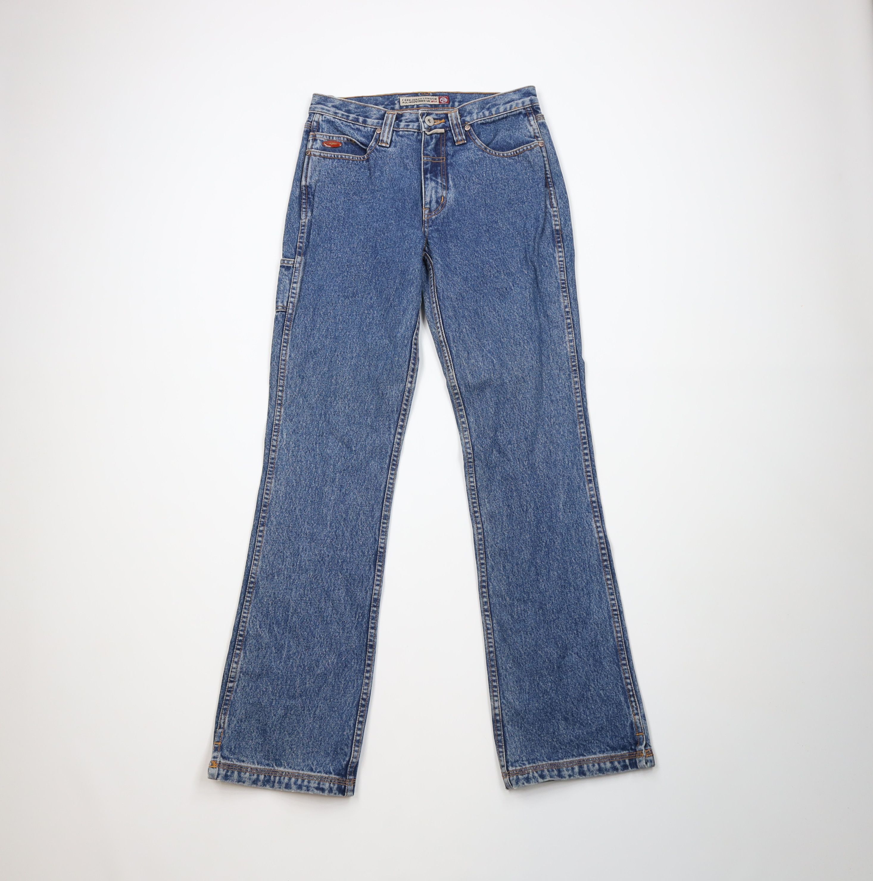 Pepe Jeans Vintage 90s Pepe Jeans Straight Leg Dungaree Denim Jeans Size US 28 / EU 44 - 1 Thumbnail