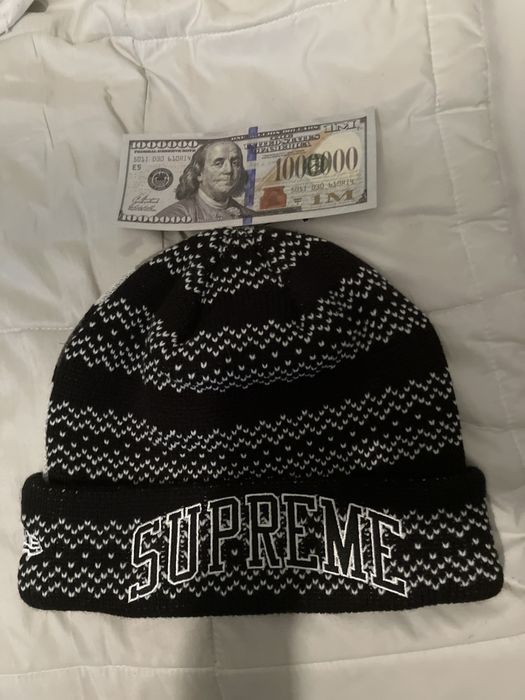 Supreme 🔥Supreme New Era Split Beanie|Black| One Size| | Grailed