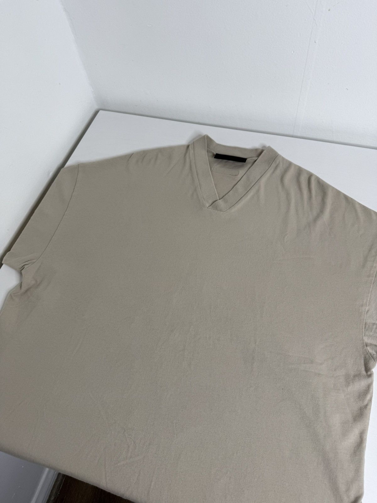 Essentials Essentials Back Logo Tee "Cream" (XL) *PREOWNED* Size US XL / EU 56 / 4 - 2 Thumbnail