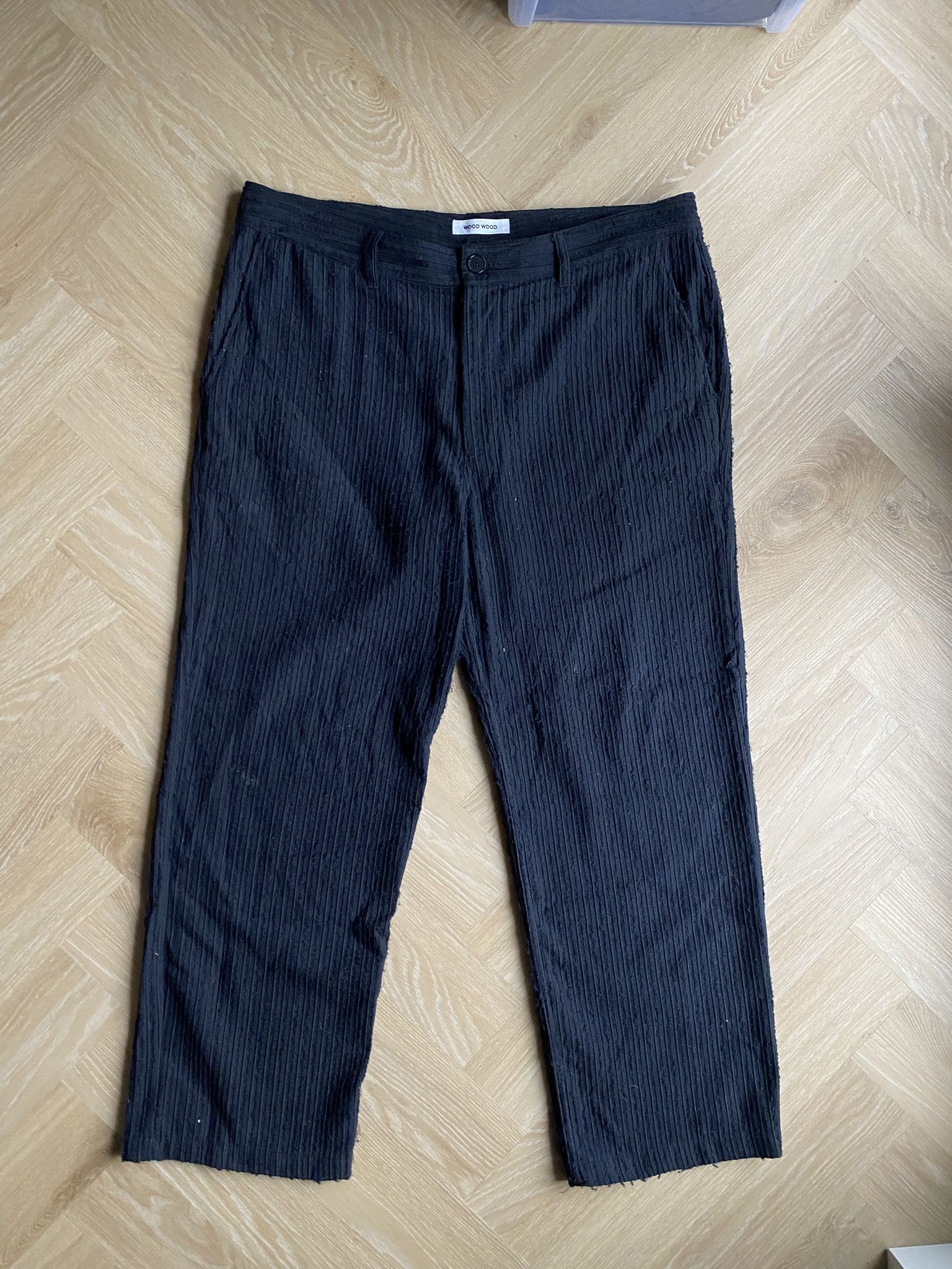 Wood Wood $320 - Stefan Boucle Stripe Trousers Size US 36 / EU 52 - 8 Thumbnail
