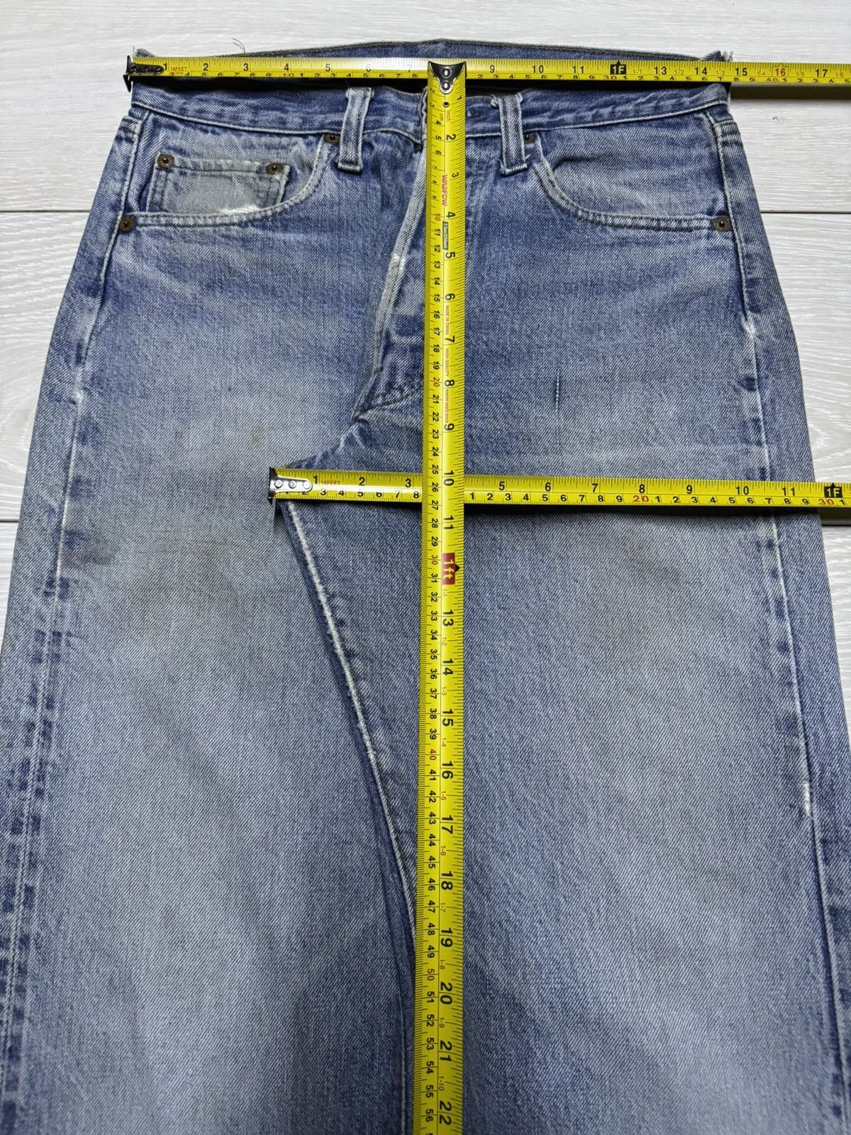 Levi's Vintage Levis 501 70s Selvedge Rindem ButtonFly Jeans Size US 29 - 19 Thumbnail
