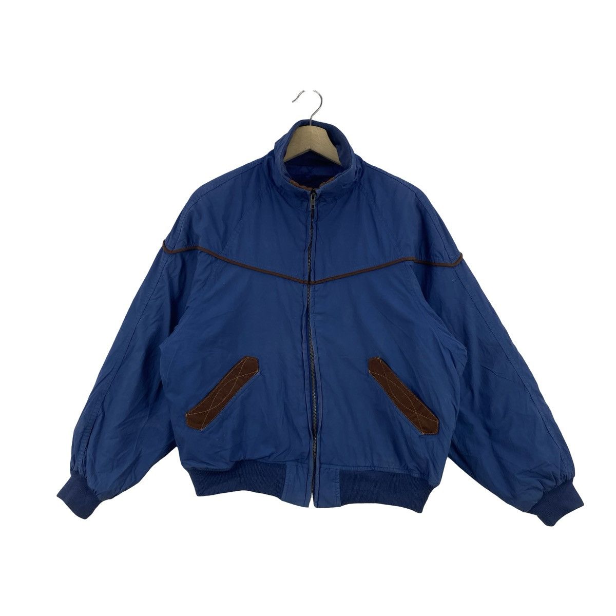 Edwin Vintage SOMETHING EDWIN Bomber Jacket Quilted Lining Casual Size US M / EU 48-50 / 2 - 4 Thumbnail