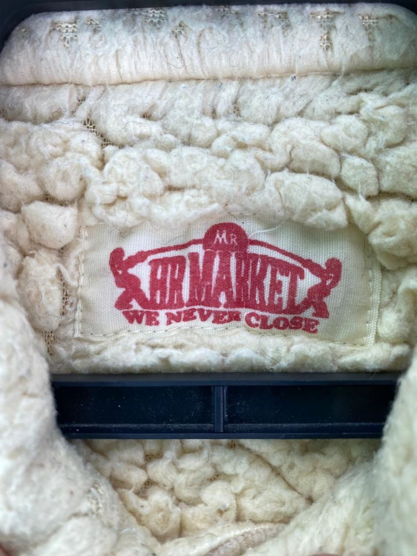 HOLLYWOOD RANCH MARKET H.R Market under Blue Blue shearling lined trucket jacket Size M / US 6-8 / IT 42-44 - 5 Thumbnail