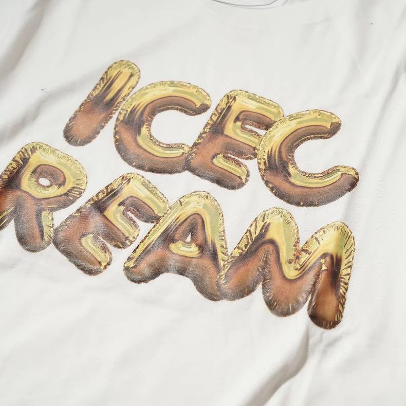 Billionaire Boys Club ICECREAM Flying Dog Balloon Bubble Font Short Sleeve T-Shirt Size US L / EU 52-54 / 3 - 3 Thumbnail