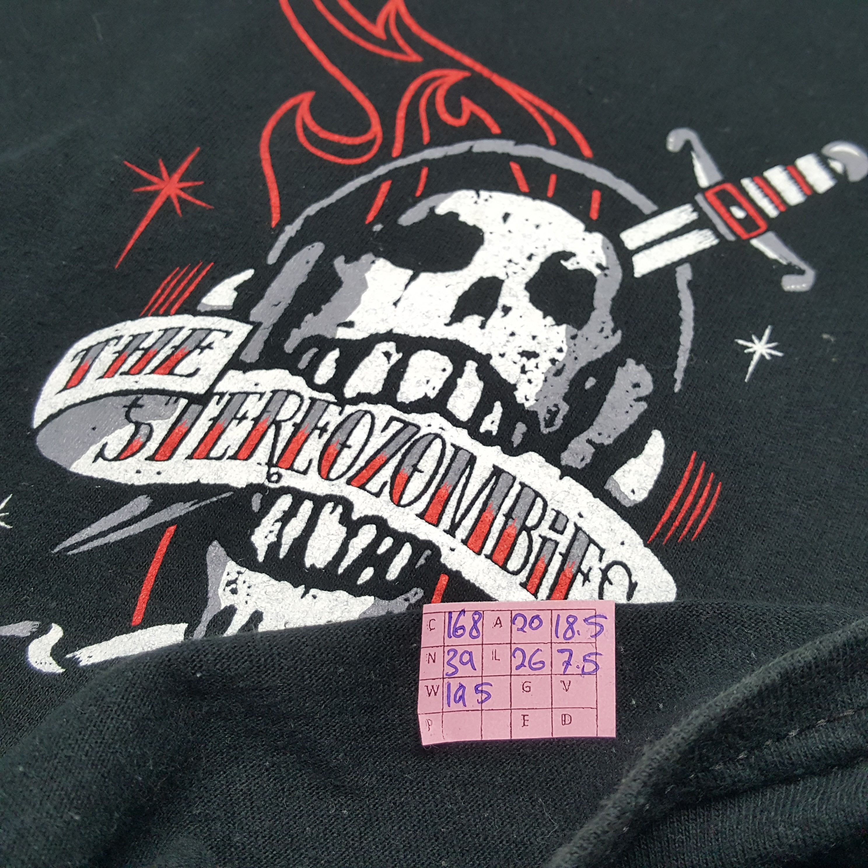 Vintage The Stereozombies Skulls Design Vintage Tshirt Size US M / EU 48-50 / 2 - 8 Thumbnail
