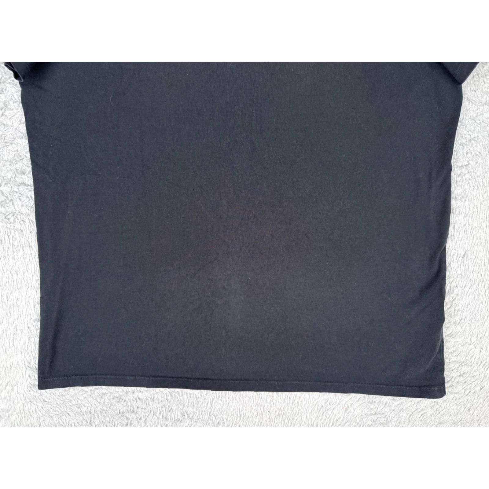 Tommy Hilfiger Tommy Hilfiger Sport Shirt Women Large Black V-Neck Cotton Blend Short Sleeve Logo Size L / US 10 / IT 46 - 5 Thumbnail