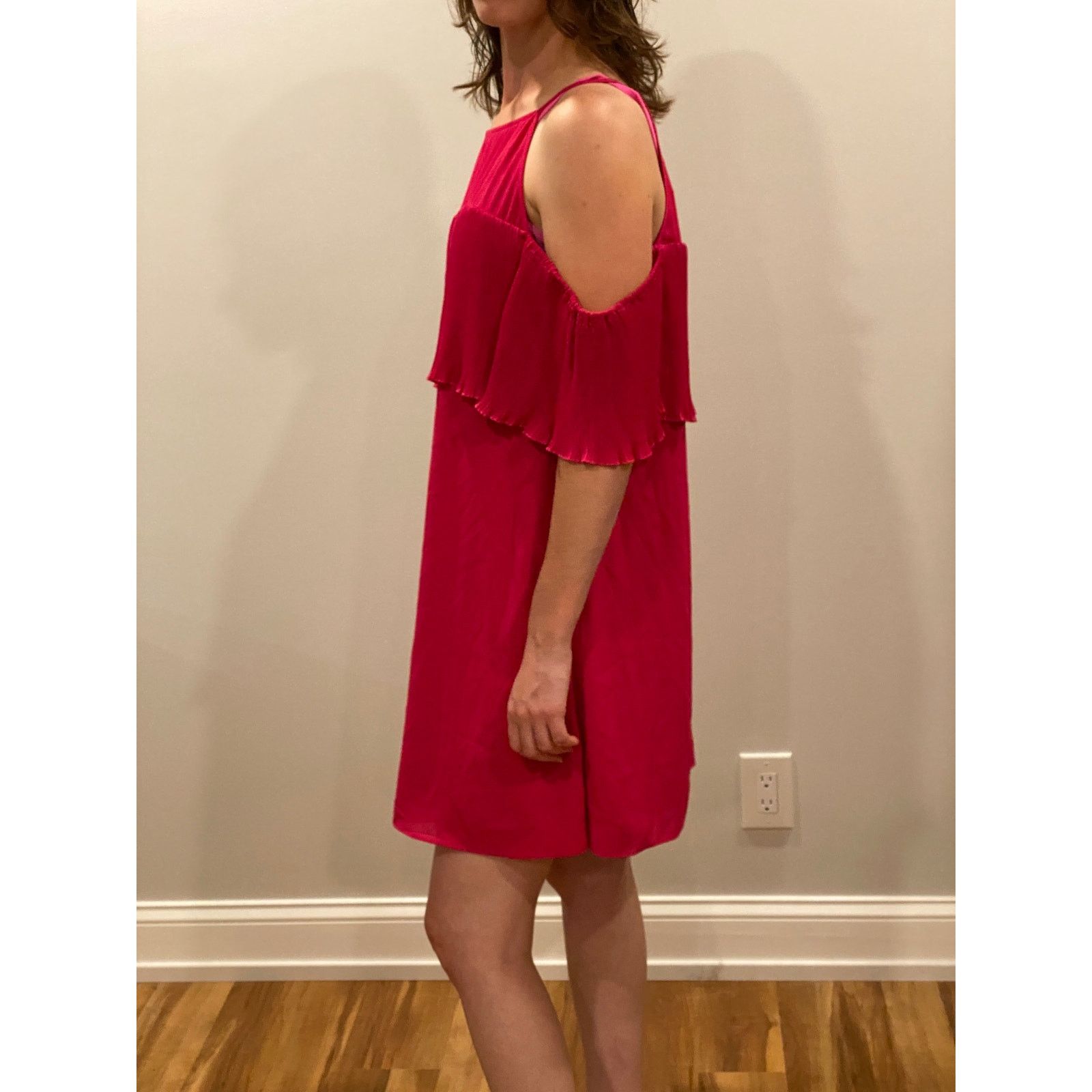 Other RACHEL Rachel Roy Cold Shoulder Midi Dress size medium Size M / US 6-8 / IT 42-44 - 4 Thumbnail