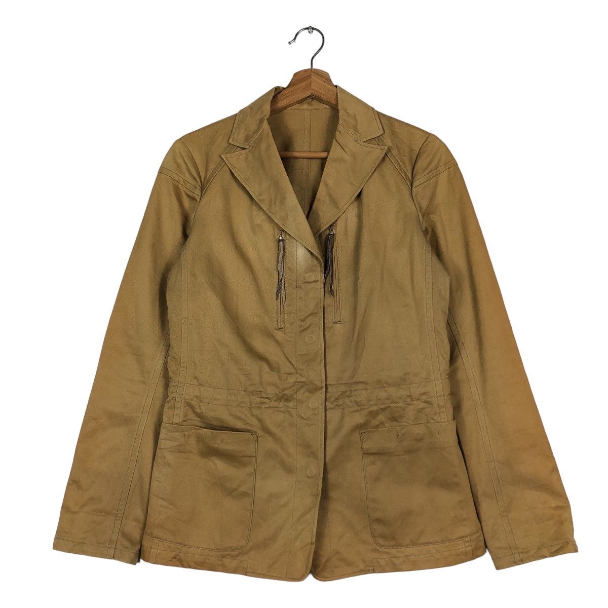 Issey Miyake 🔥Vintage Chore Biker Jacket Tsumori Chisato Japan Size US S / EU 44-46 / 1 - 1 Thumbnail