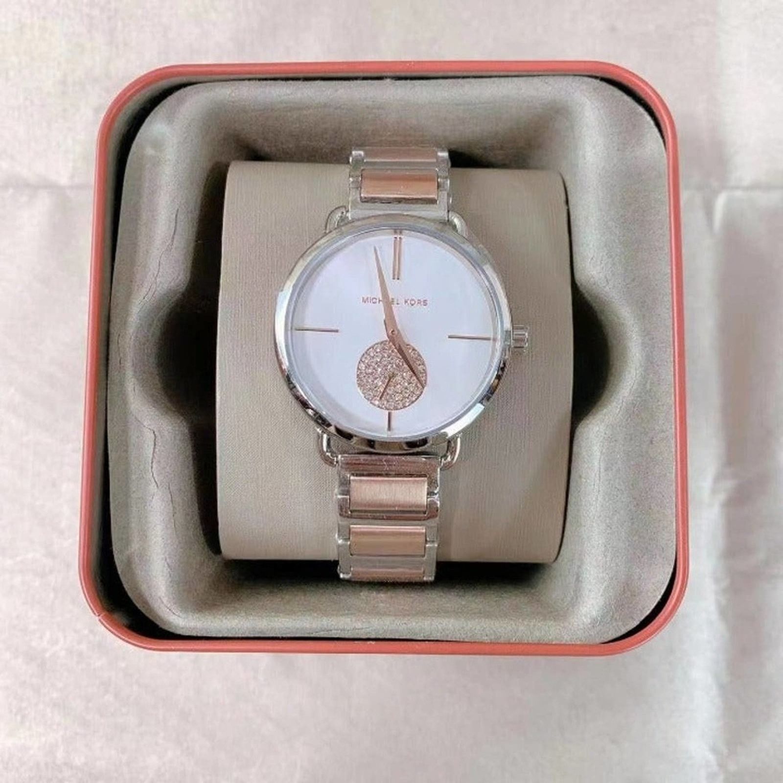 Michael Kors MK7168 Anabeth Quartz White Women\'s Watch Michael Kors Michael Kors MK7168 Anabeth Quartz White  main image 2