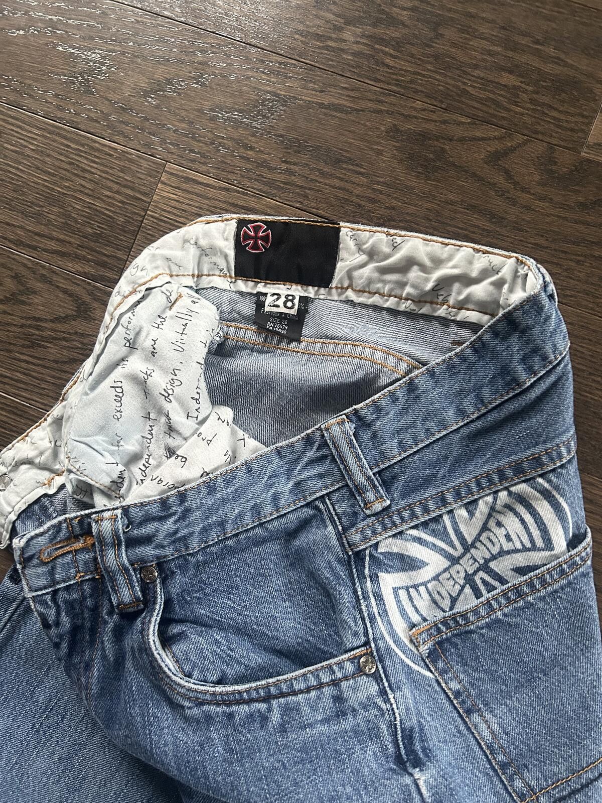 Independent Truck Co. 90s independent trucking co denim Size US 28 / EU 44 - 3 Thumbnail