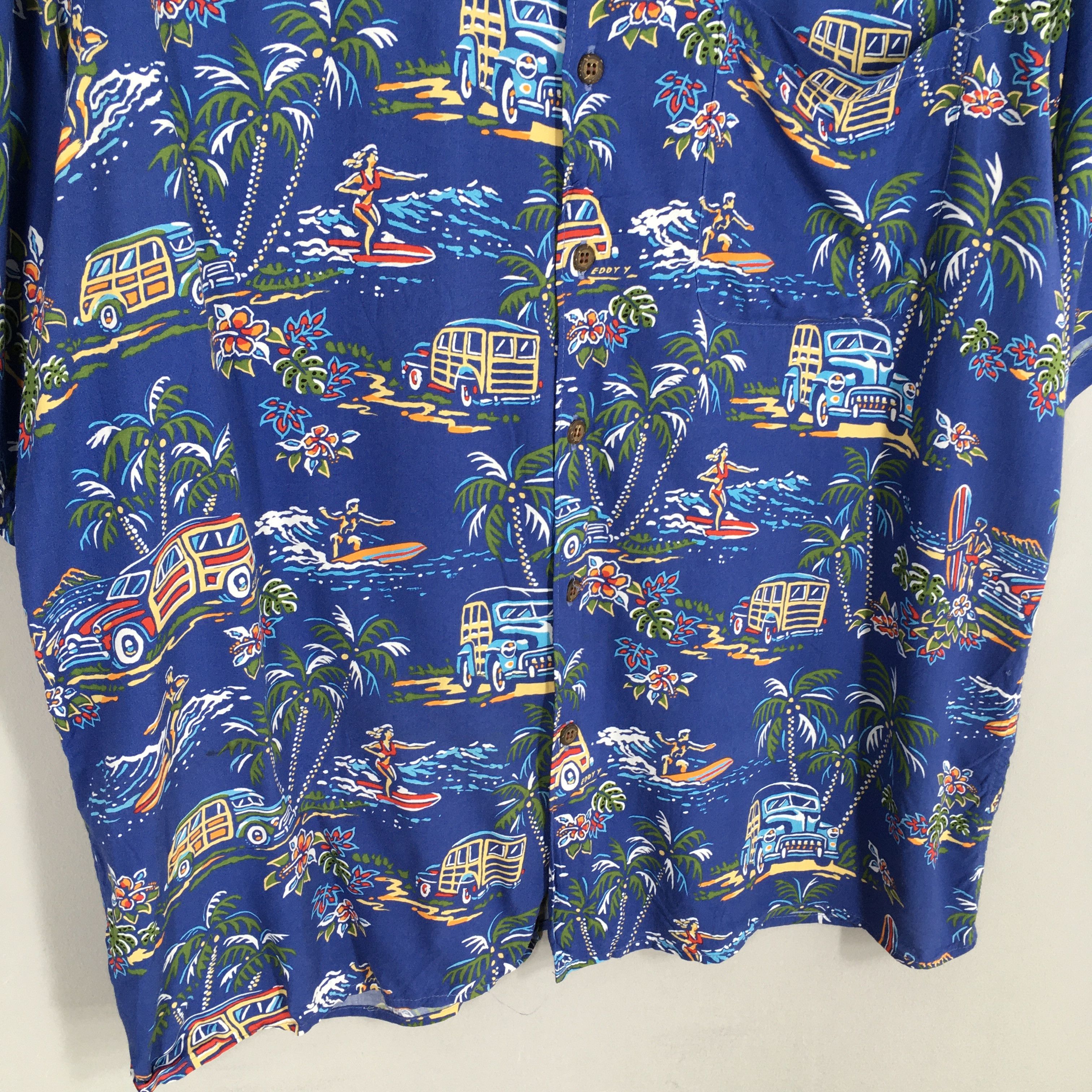 IOLANI × Reyn Spooner Vintage Hawaii Reyn Spooner Beach Party Aloha Shirt XLarge Size US XL / EU 56 / 4 - 4 Thumbnail