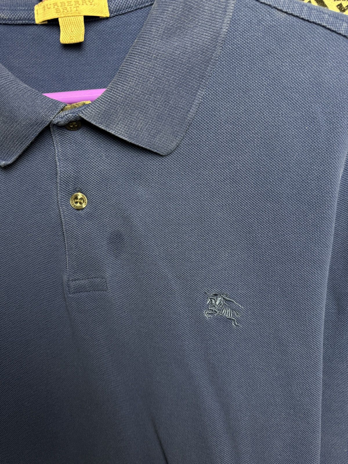 Burberry Vintage Burberry Brit Longsleeve Polo Rugby Shirt Size US L / EU 52-54 / 3 - 5 Thumbnail