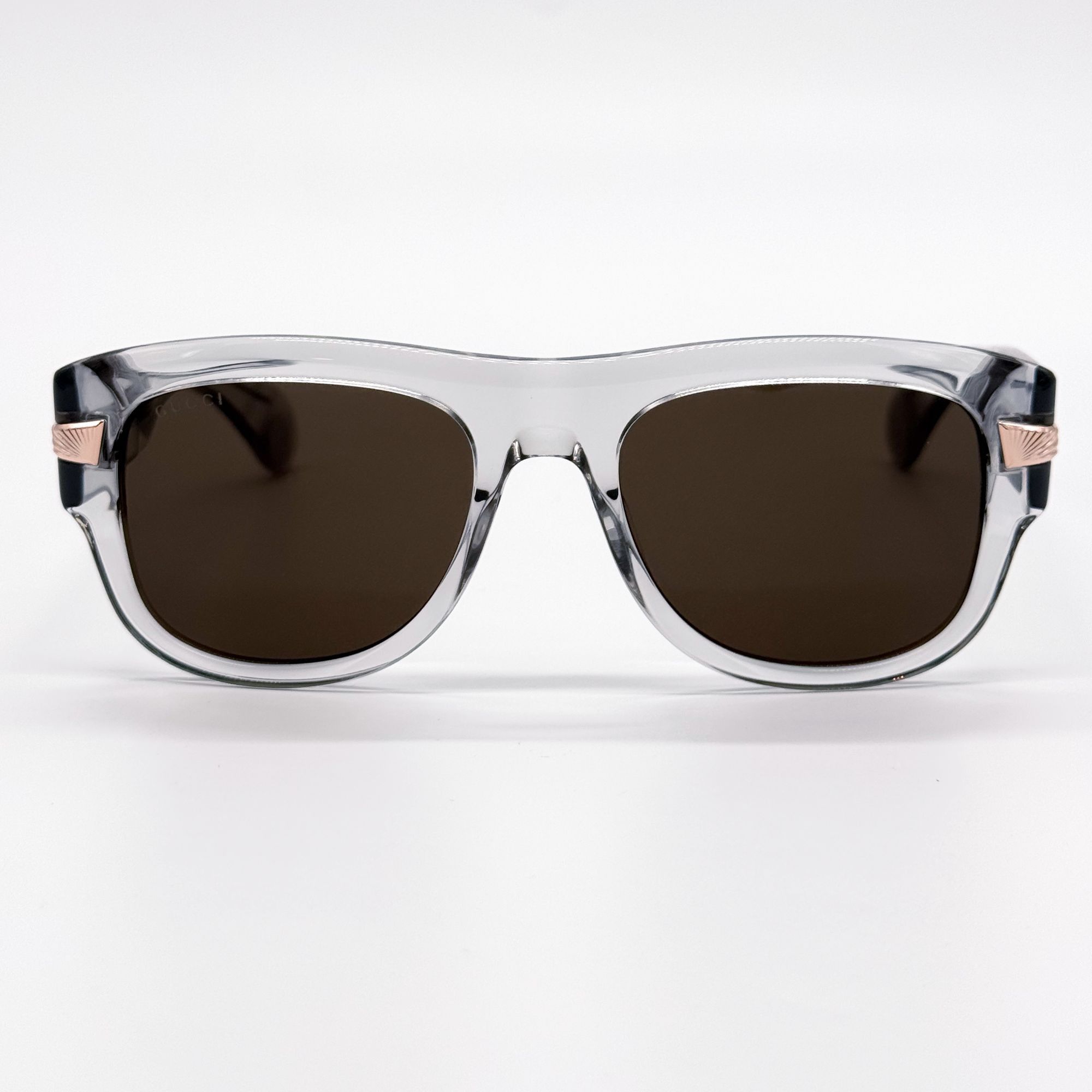 Gucci NEW GUCCI SUNGLASSES GG1517S 006 CLEAR BROWN MEN GUCCI Size ONE SIZE - 4 Thumbnail