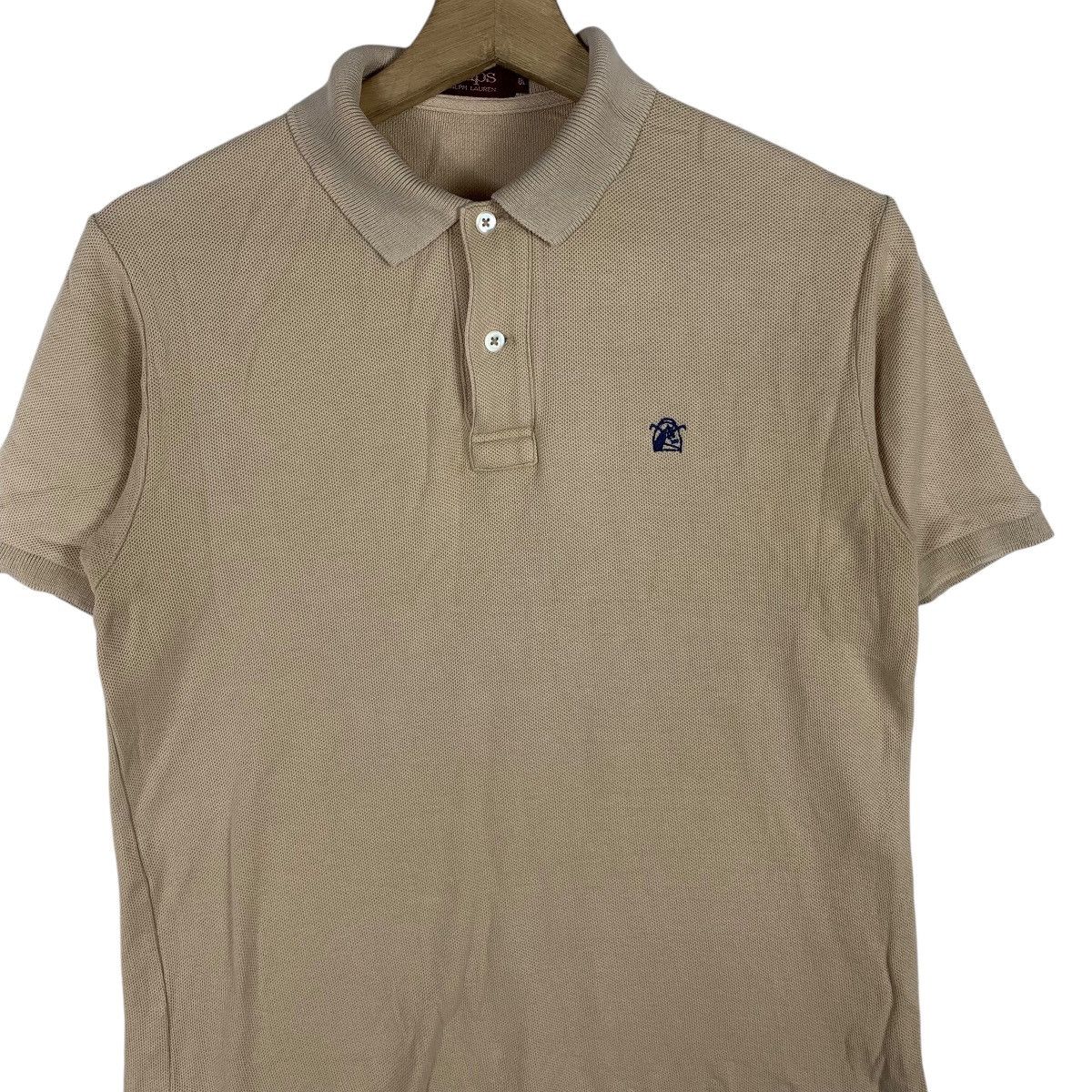 Chaps Ralph Lauren Vintage 90’ CHAPS RALPH LAUREN Brown Polo Tee Shirt Top Size S / US 4 / IT 40 - 3 Thumbnail