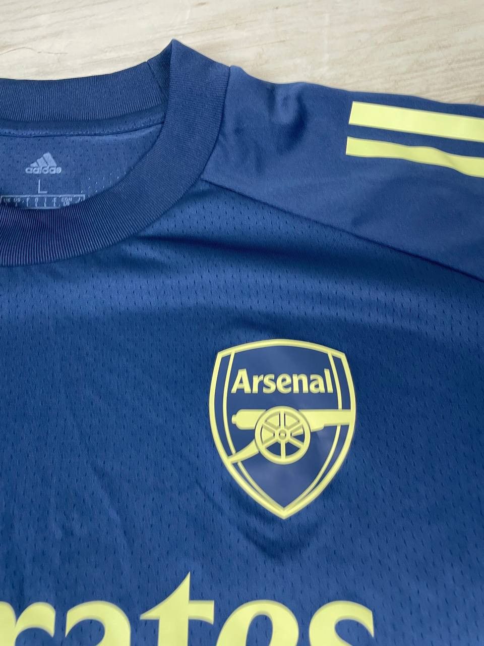Adidas Adidas Arsenal 2020 2021 Training Shirt Soccer Jersey Size US L / EU 52-54 / 3 - 4 Thumbnail