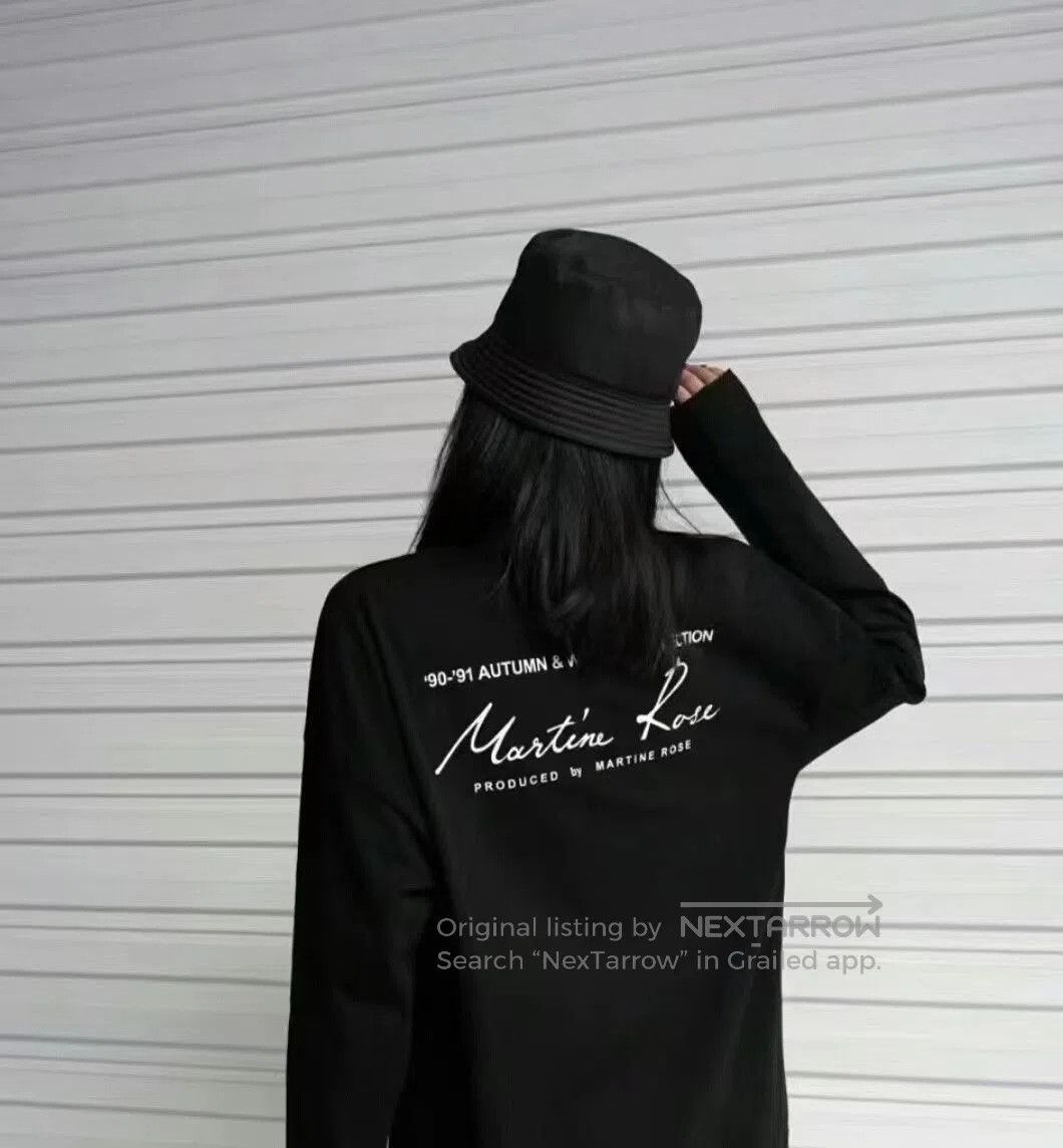 Martine Rose Martine Rose Long Sleeve Black Shirt. Size US XS / EU 42 / 0 - 4 Thumbnail