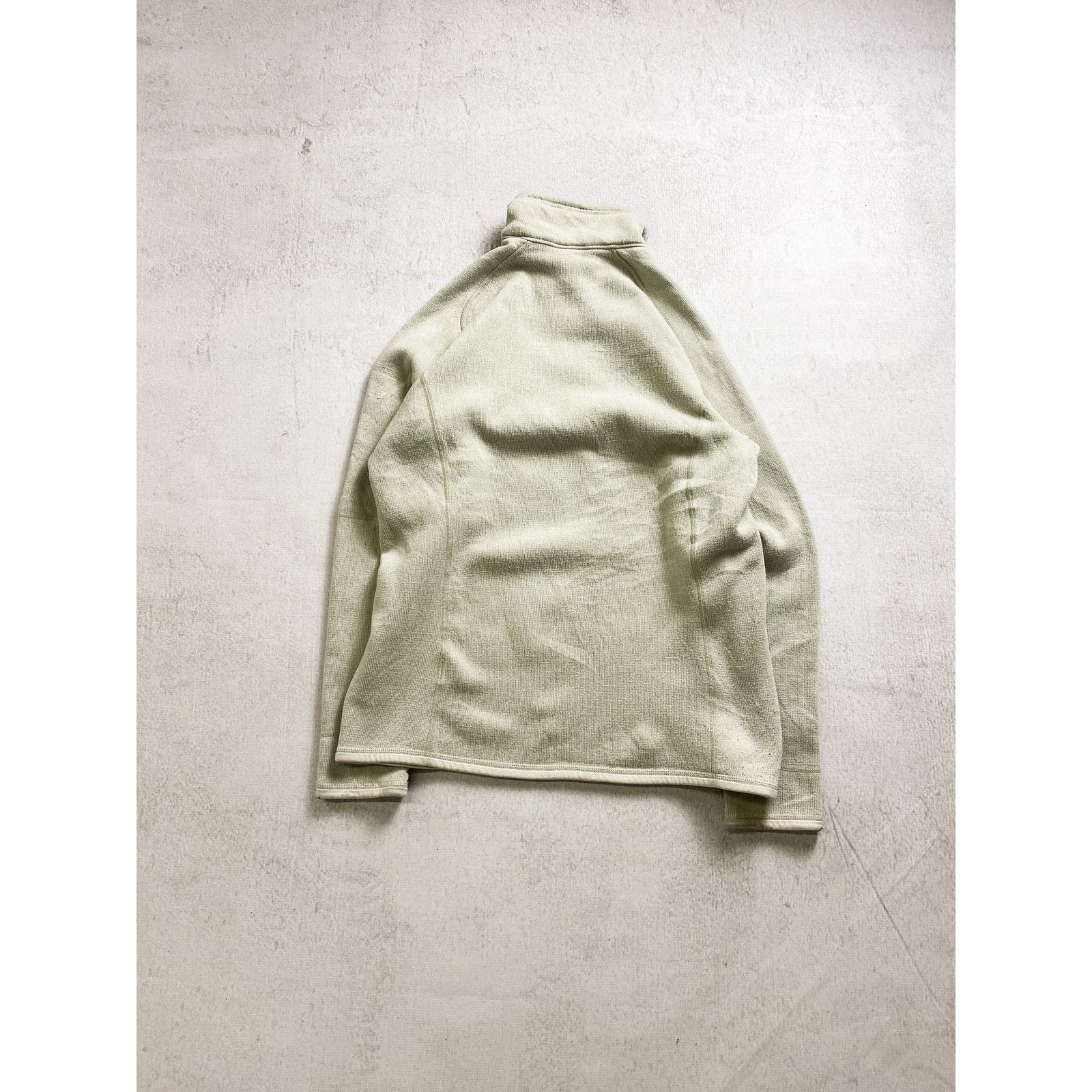 Patagonia Vintage 90s Patagonia White Fleece Sweatshirt - Women's XL Size XL / US 12-14 / IT 48-50 - 2 Thumbnail