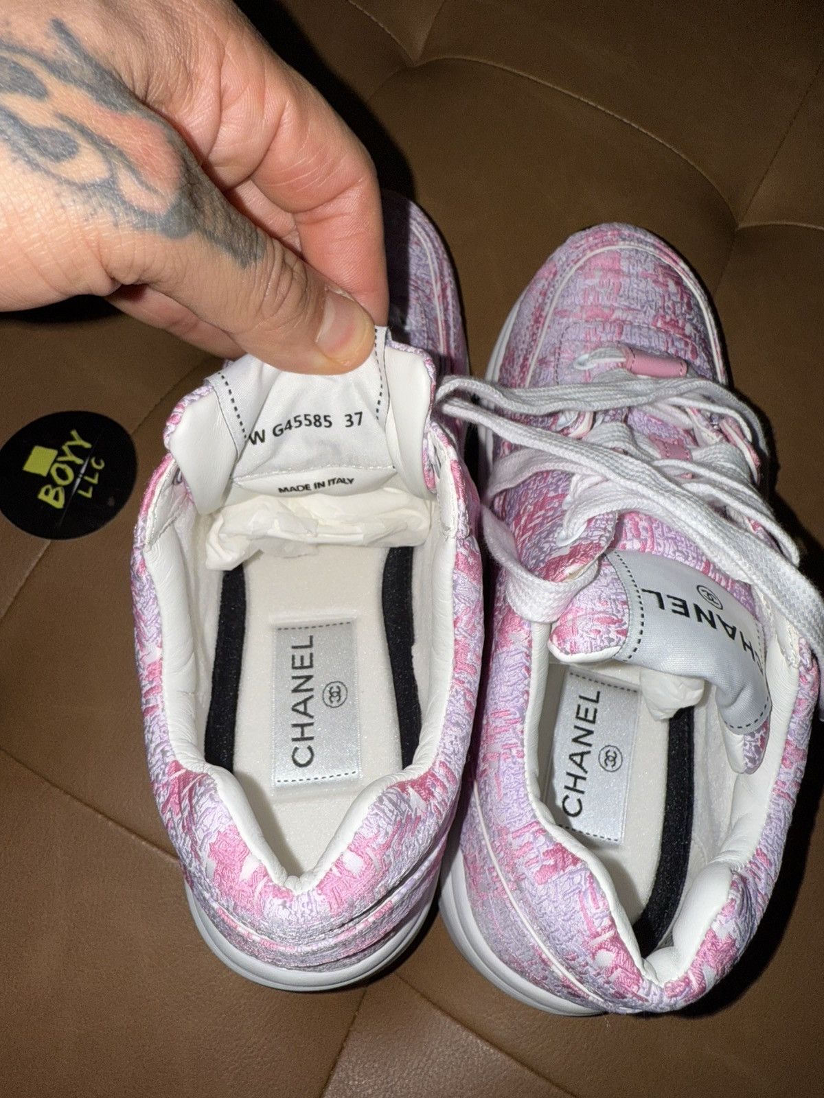 Chanel cc sneakers