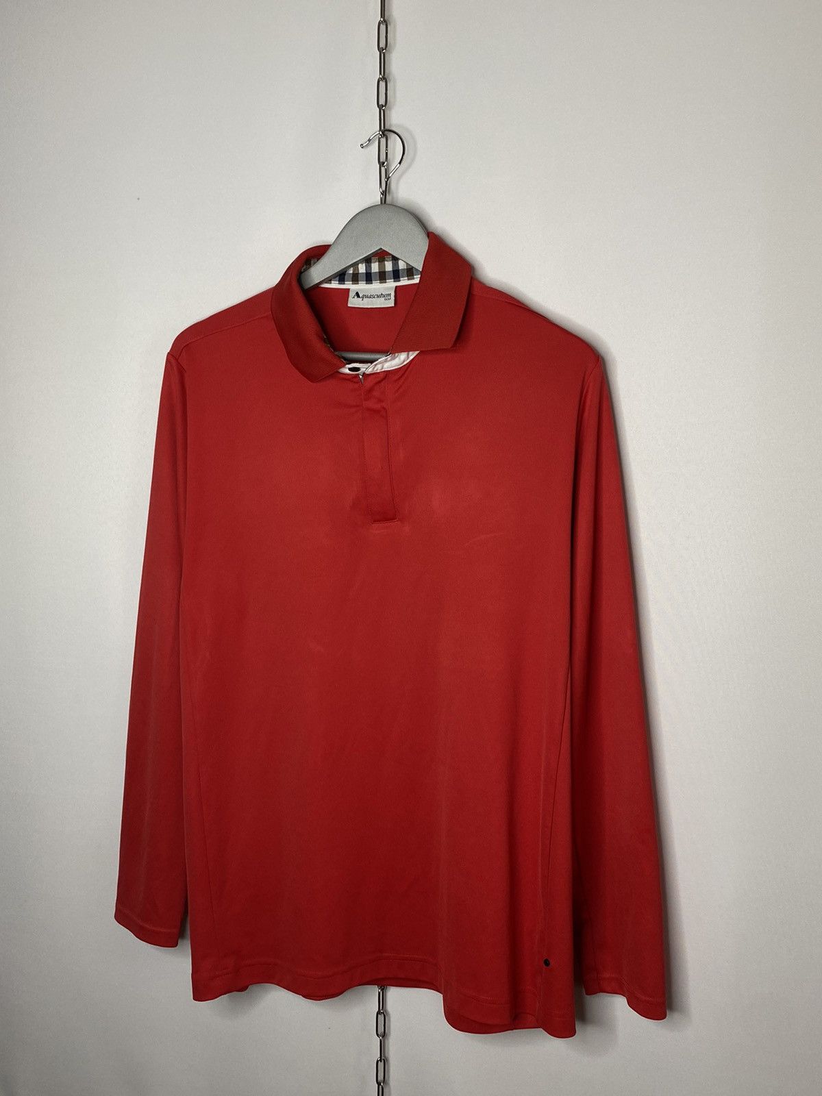 Aquascutum × Vintage Aquascutum London Long Sleeve Shirt Tee Luxury Size US L / EU 52-54 / 3 - 2 Thumbnail