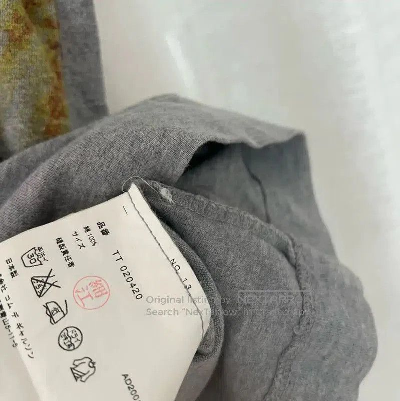 Comme des Garcons COMME des GARÇONS Floral Cotton T-Shirt . Size S / US 4 / IT 40 - 4 Thumbnail