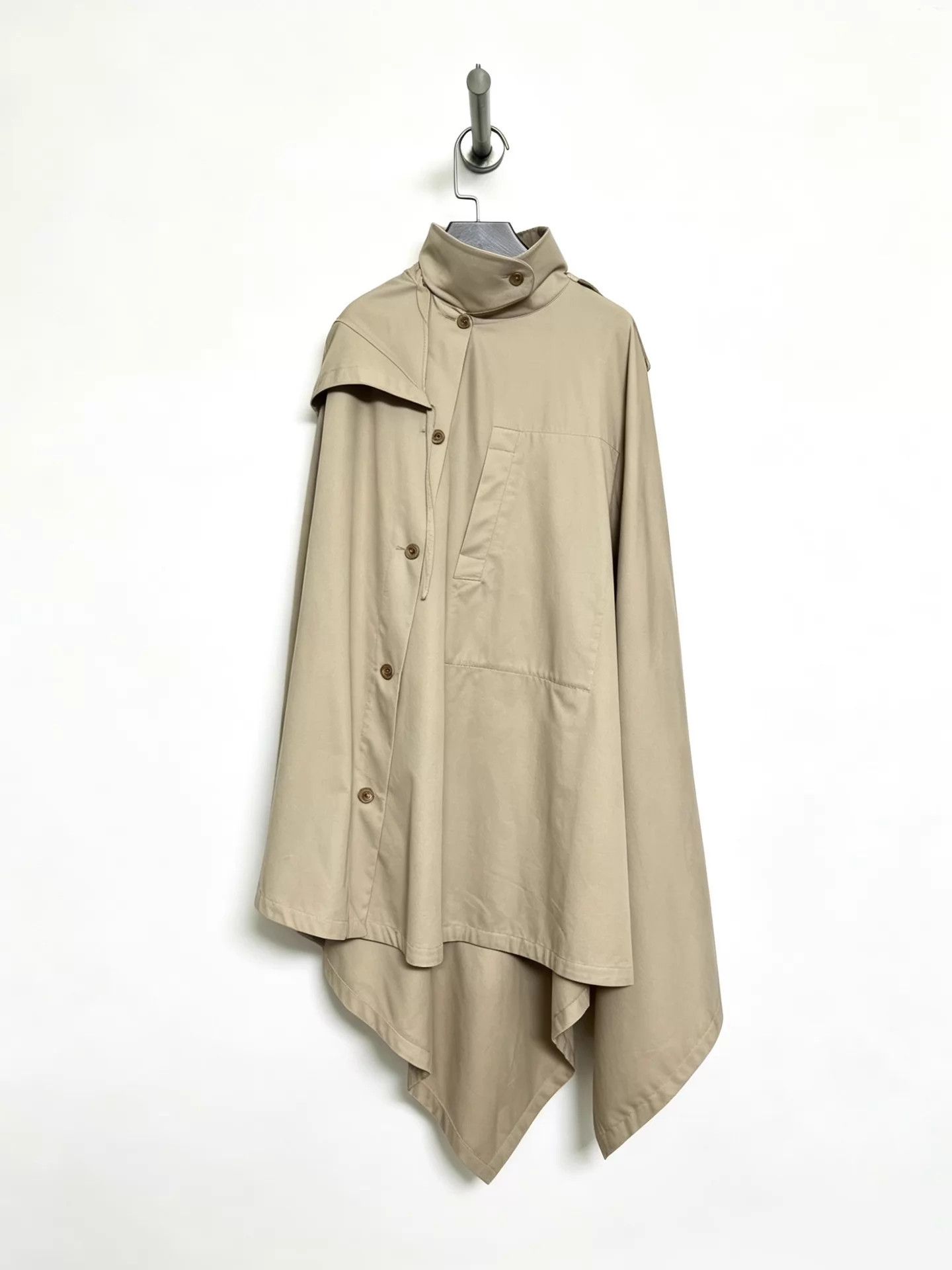 Lemaire LEMAIRE Early 2014 S/S Runway Cape Coat Size ONE SIZE - 1 Thumbnail