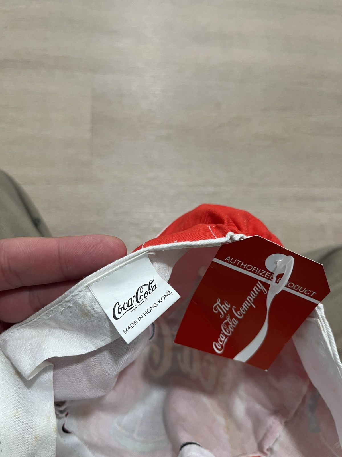 Coca Cola Vintage Coca-Cola Hat Size ONE SIZE - 6 Thumbnail