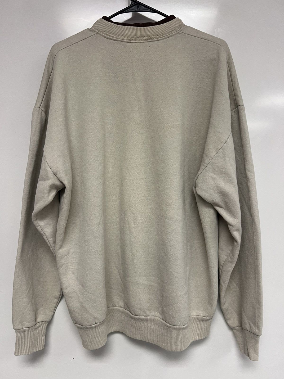 Jerzees × Vintage VINTAGE Wolf Sweatshirt Grey Wolves Howl Nature Crew Neck Size US L / EU 52-54 / 3 - 3 Thumbnail