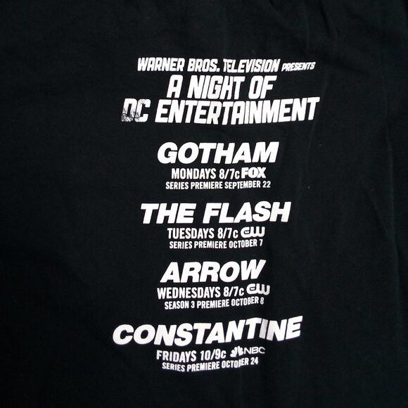 DC × Warner Bros Warner Bros. DC Comics Gotham The Flash Arrow T-Shirt Size US XL / EU 56 / 4 - 6 Thumbnail