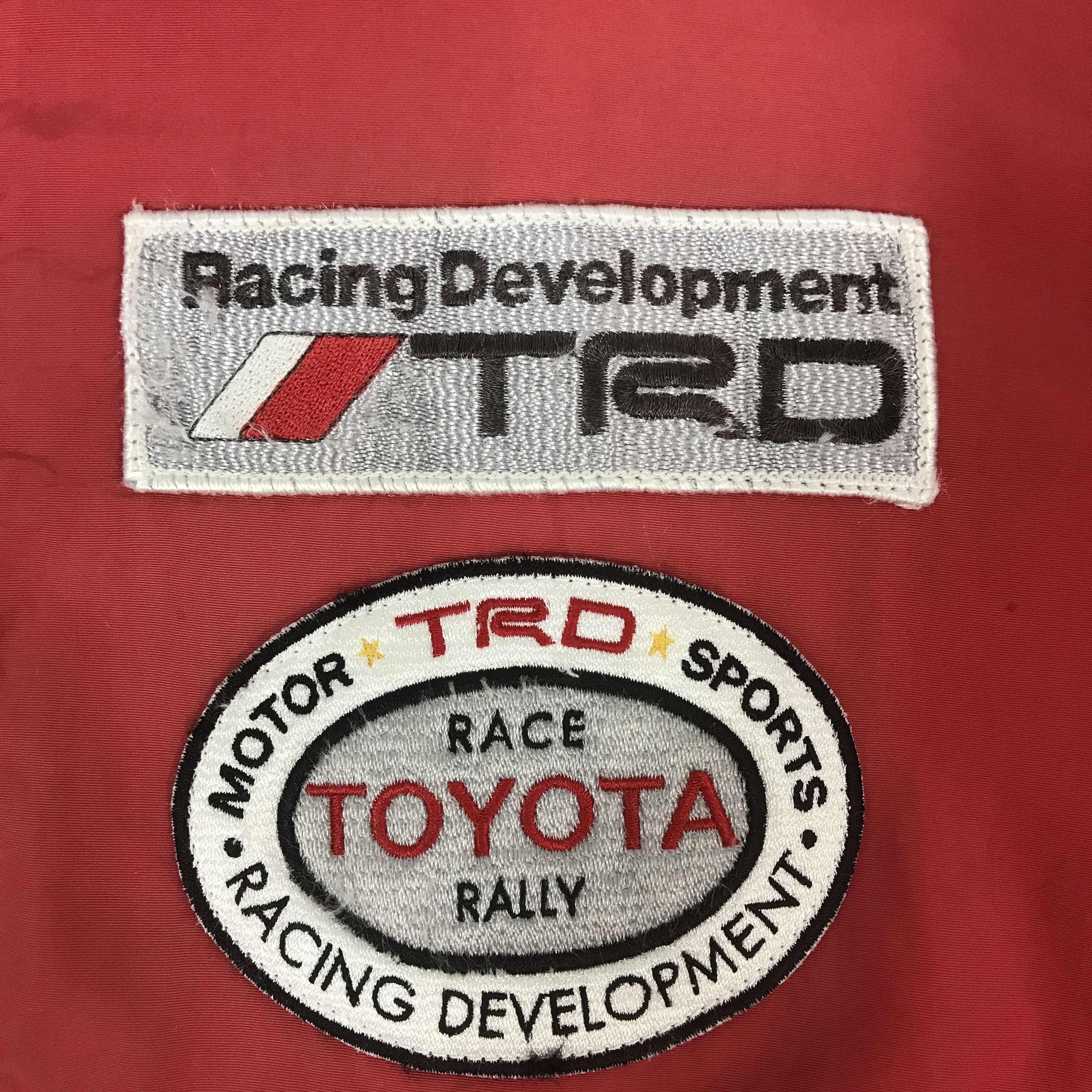 Japanese Brand Vtg 90s Toyota TRD Motorsport Racing jacket K69B14 Size US L / EU 52-54 / 3 - 9 Thumbnail