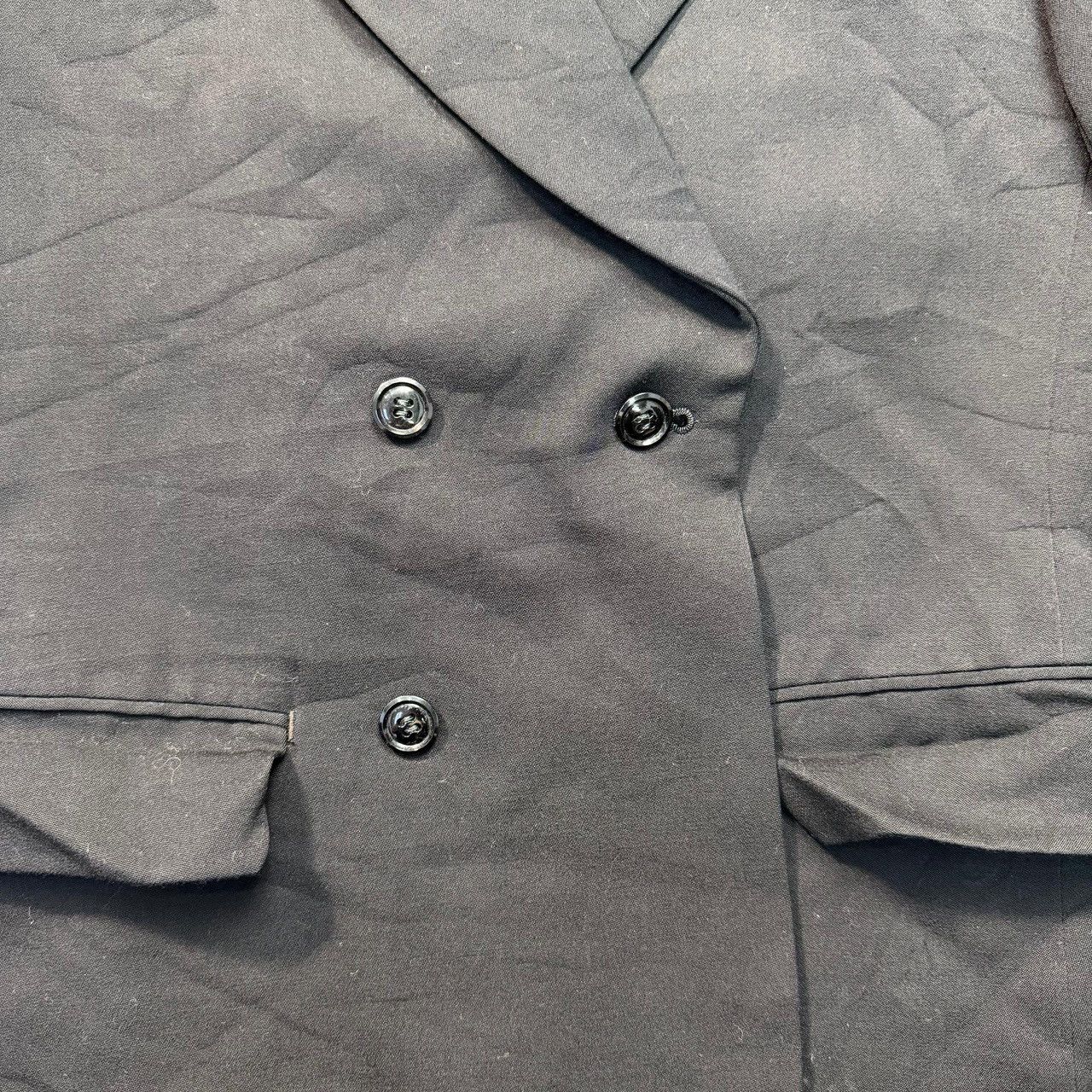 Aries VINTAGE ARIES FORMAL WOOL DOUBLE BREASTED BLAZER Size 36S - 7 Thumbnail