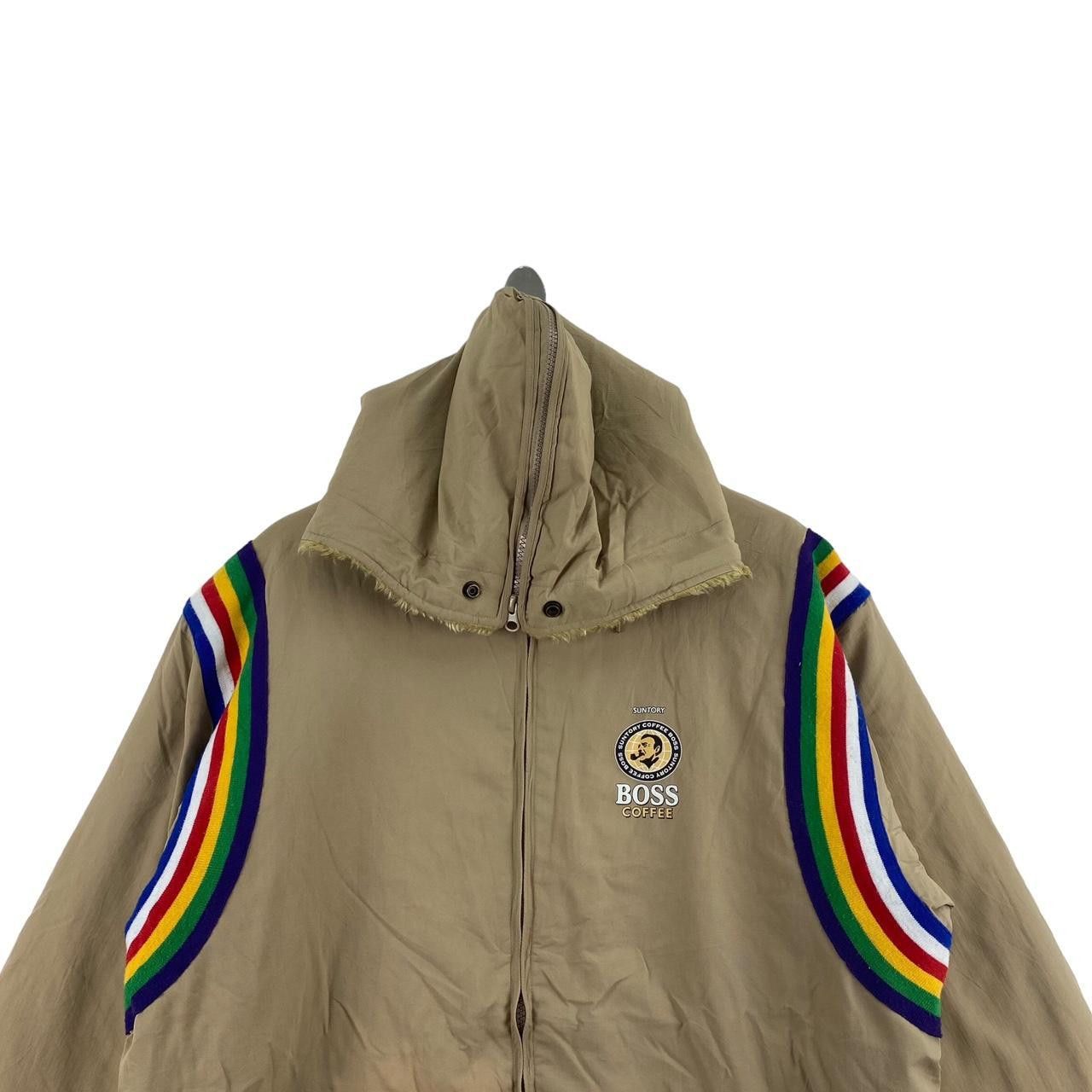 Other SUNTORY BOSS COFFEE Rainbow Jacket Hoodie Windbreaker Size L / US 10 / IT 46 - 3 Thumbnail
