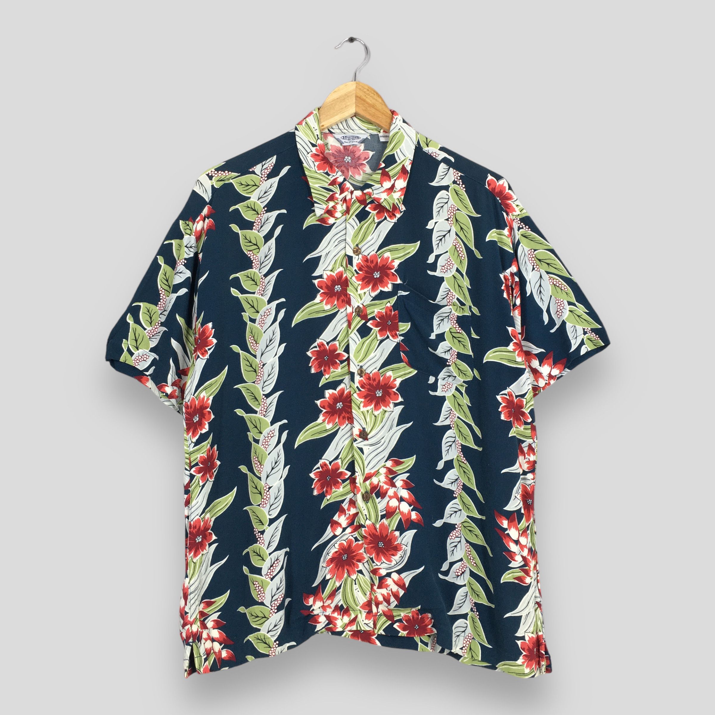 Other Vintage 80s Hawaii Aloha Flower Shirt Medium Size US M / EU 48-50 / 2 - 1 Thumbnail