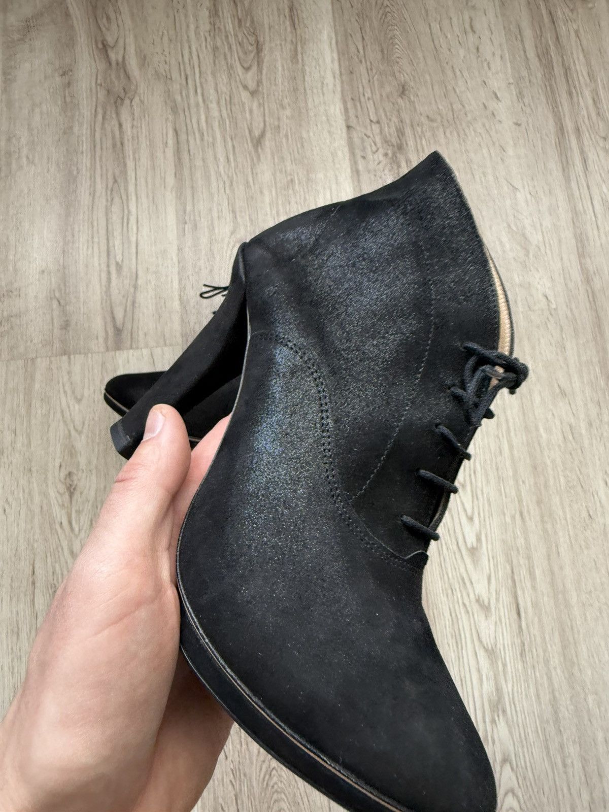 Repetto Repetto Heeled Lace Up Leather Ankle Boots EU37 Size US 7 / IT 37 - 12 Thumbnail