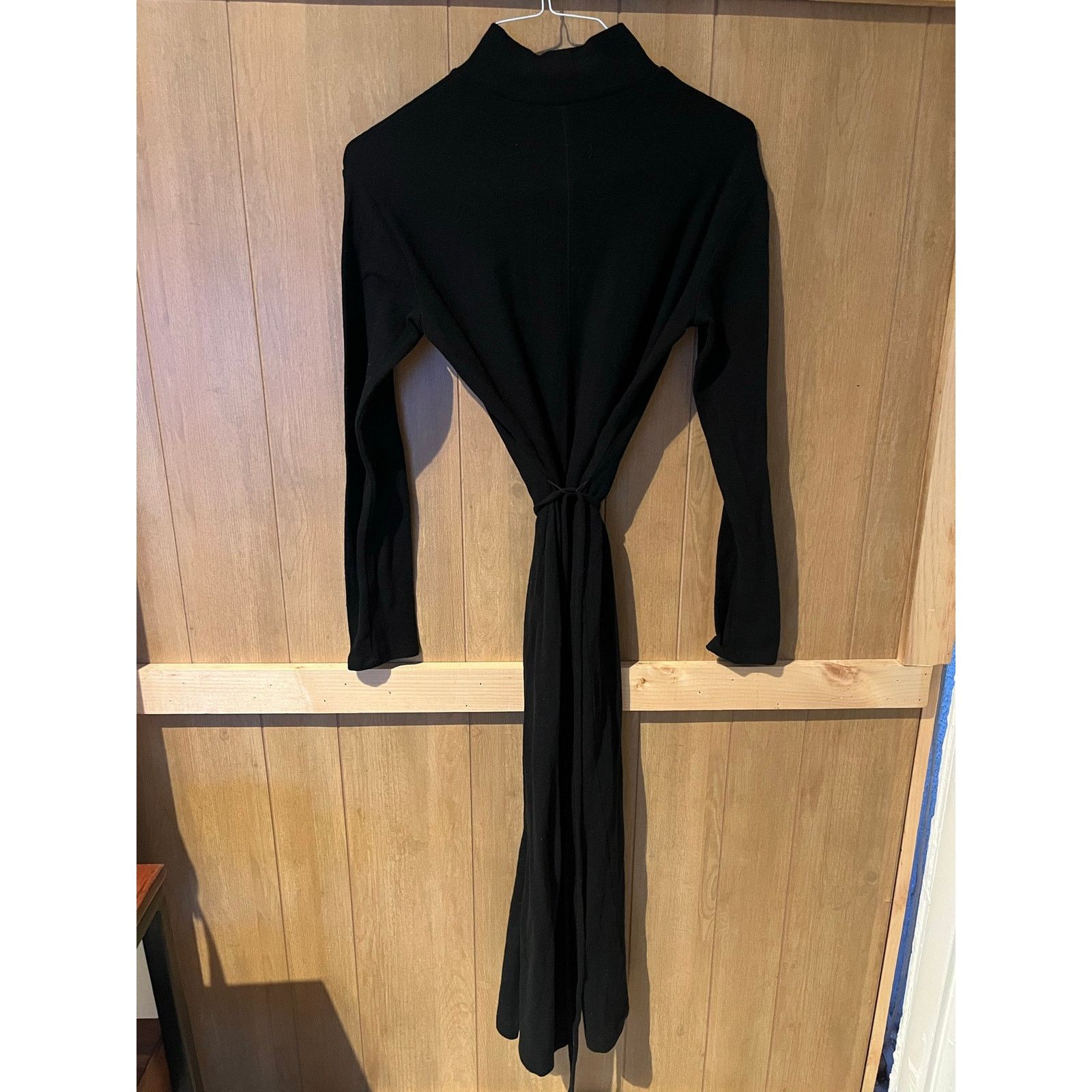 Vince Vince - Long Sleeve Mock Neck Knit Dress / M / Black / NWT Size M / US 6-8 / IT 42-44 - 3 Thumbnail