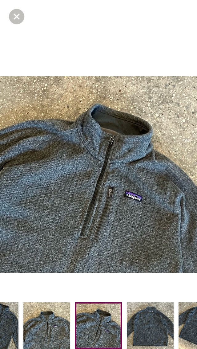 Patagonia Patagonia Men’s Better Sweater Rib Knit 1/4 Zip XL Size US XL / EU 56 / 4 - 5 Thumbnail
